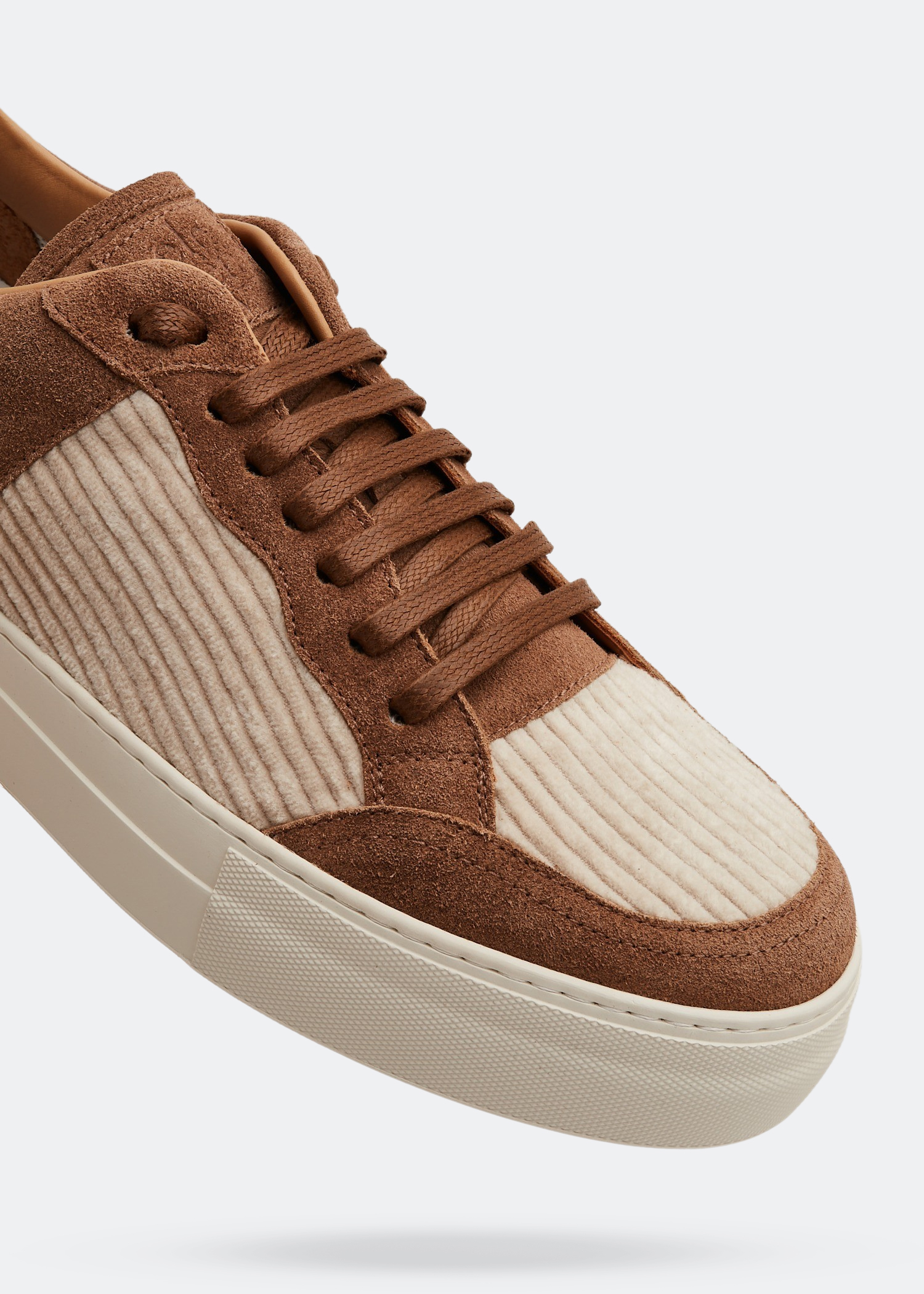 

Suede sneakers, Brown