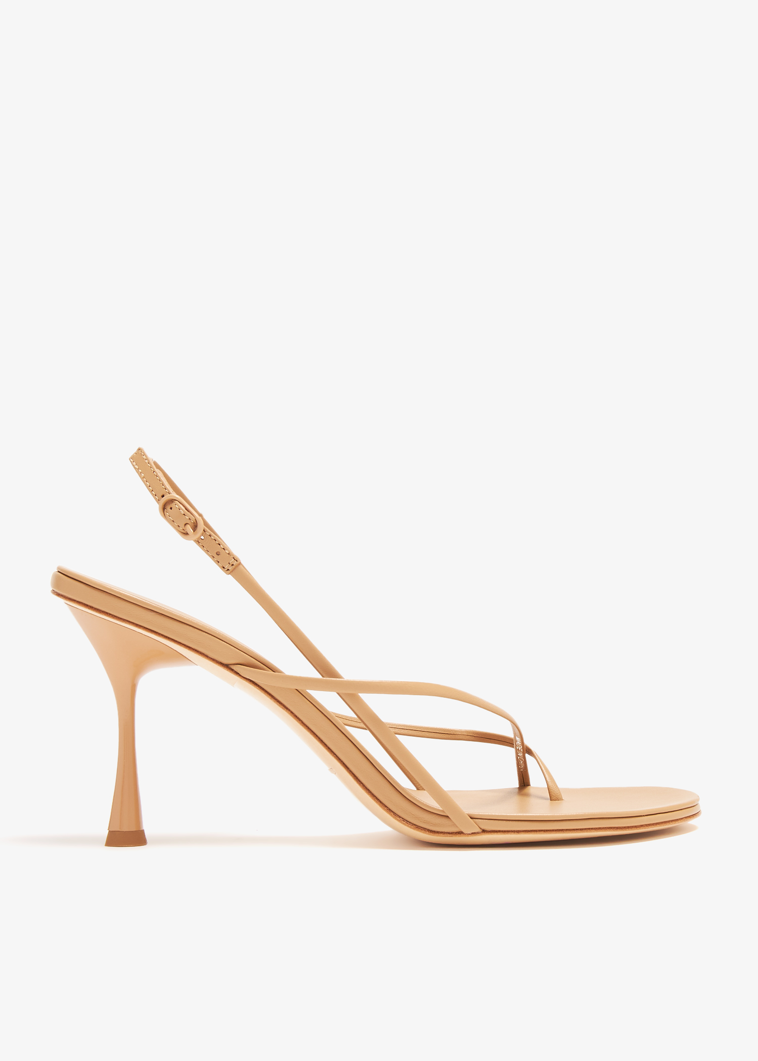 

Barbella 90 heel sandals, Beige