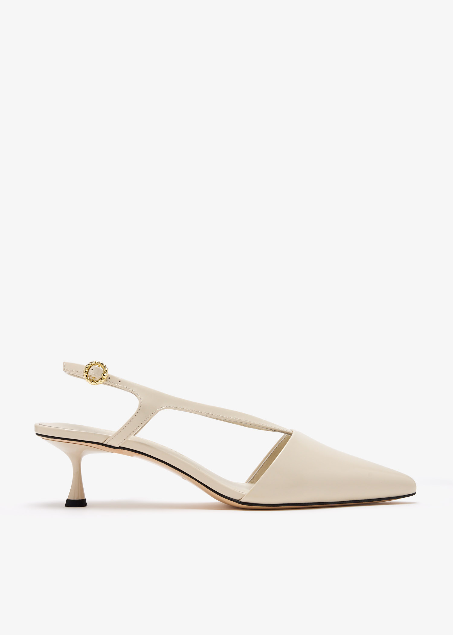 

Halo 50 slingback pumps, Cream