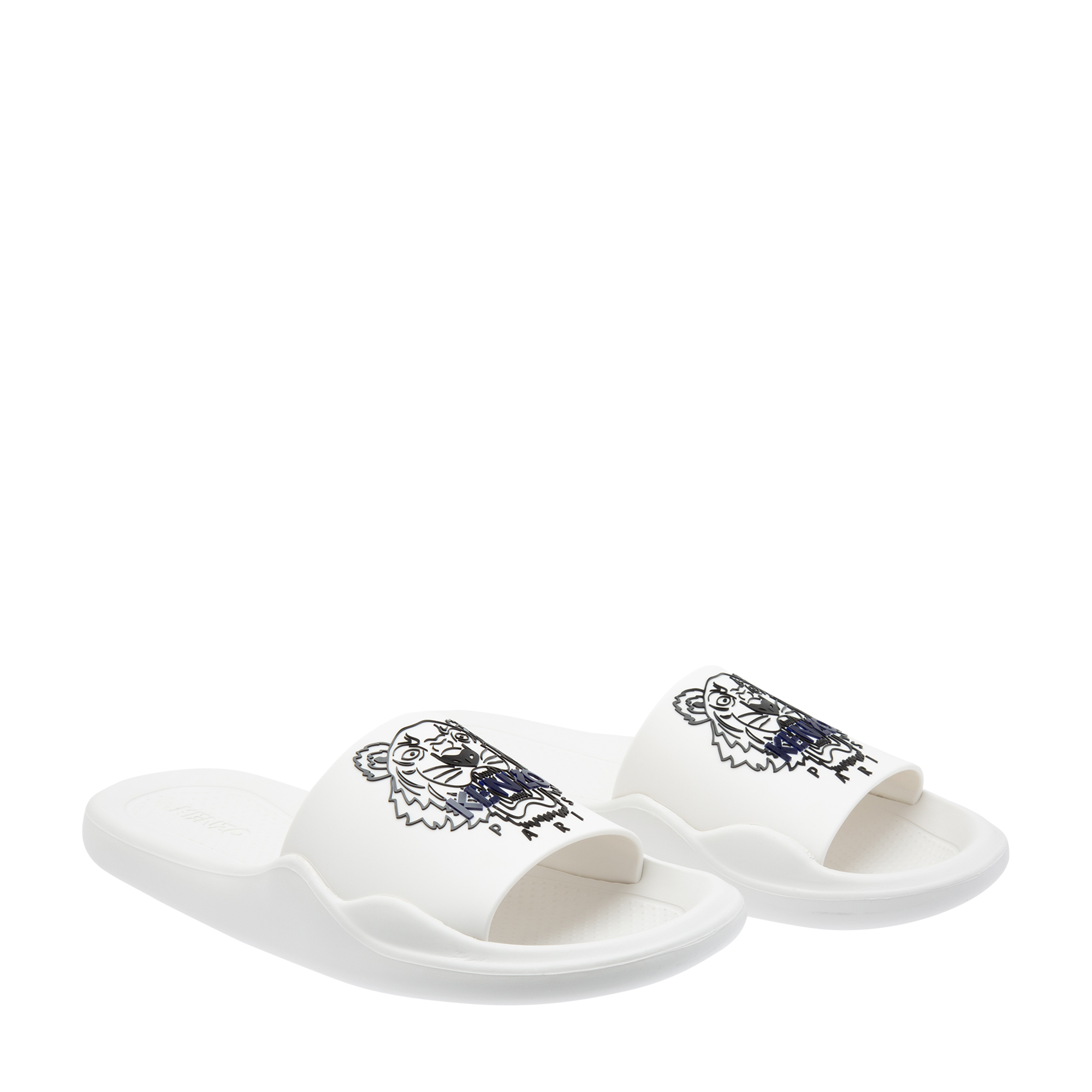 

Rubber slides, White