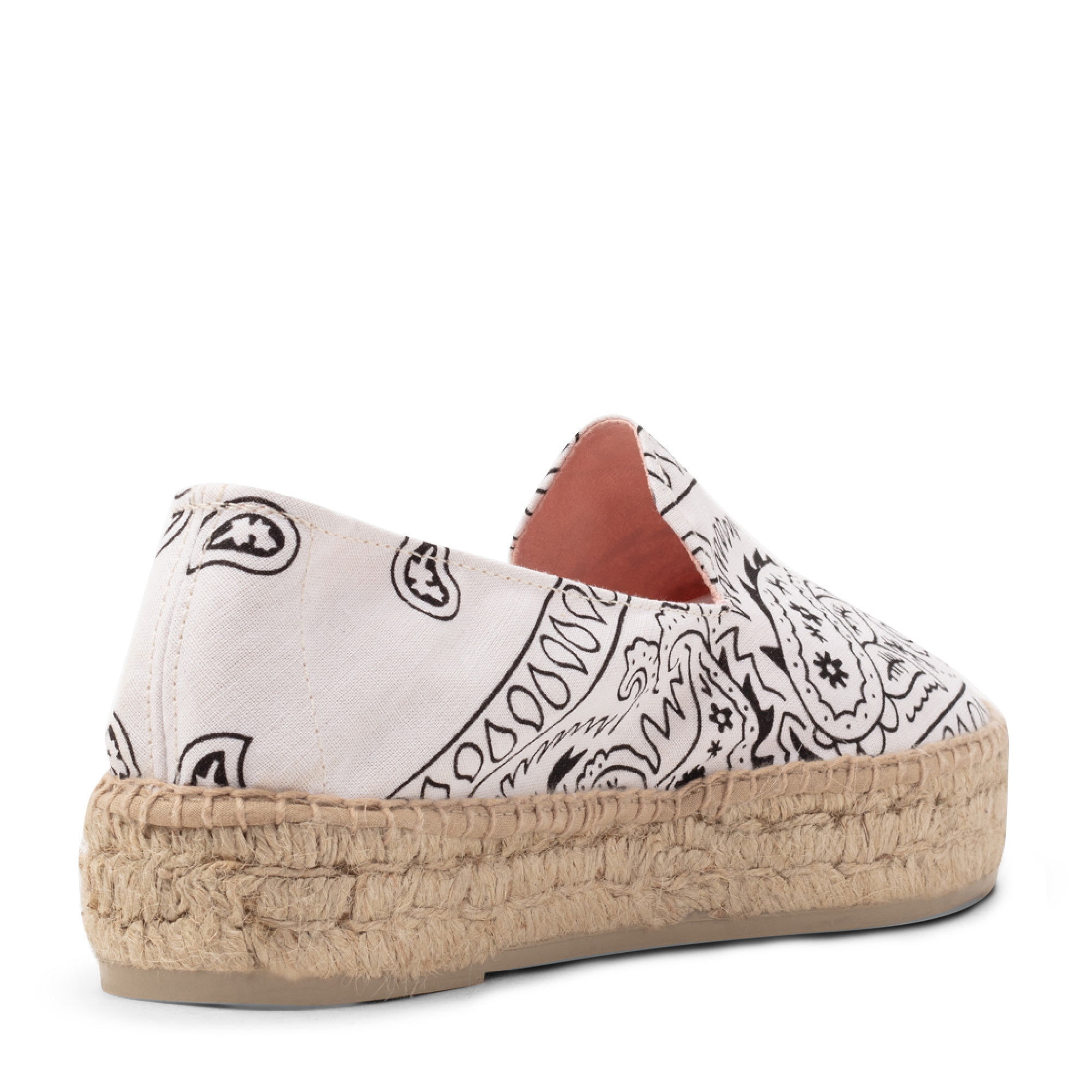

Bandana espadrilles, White