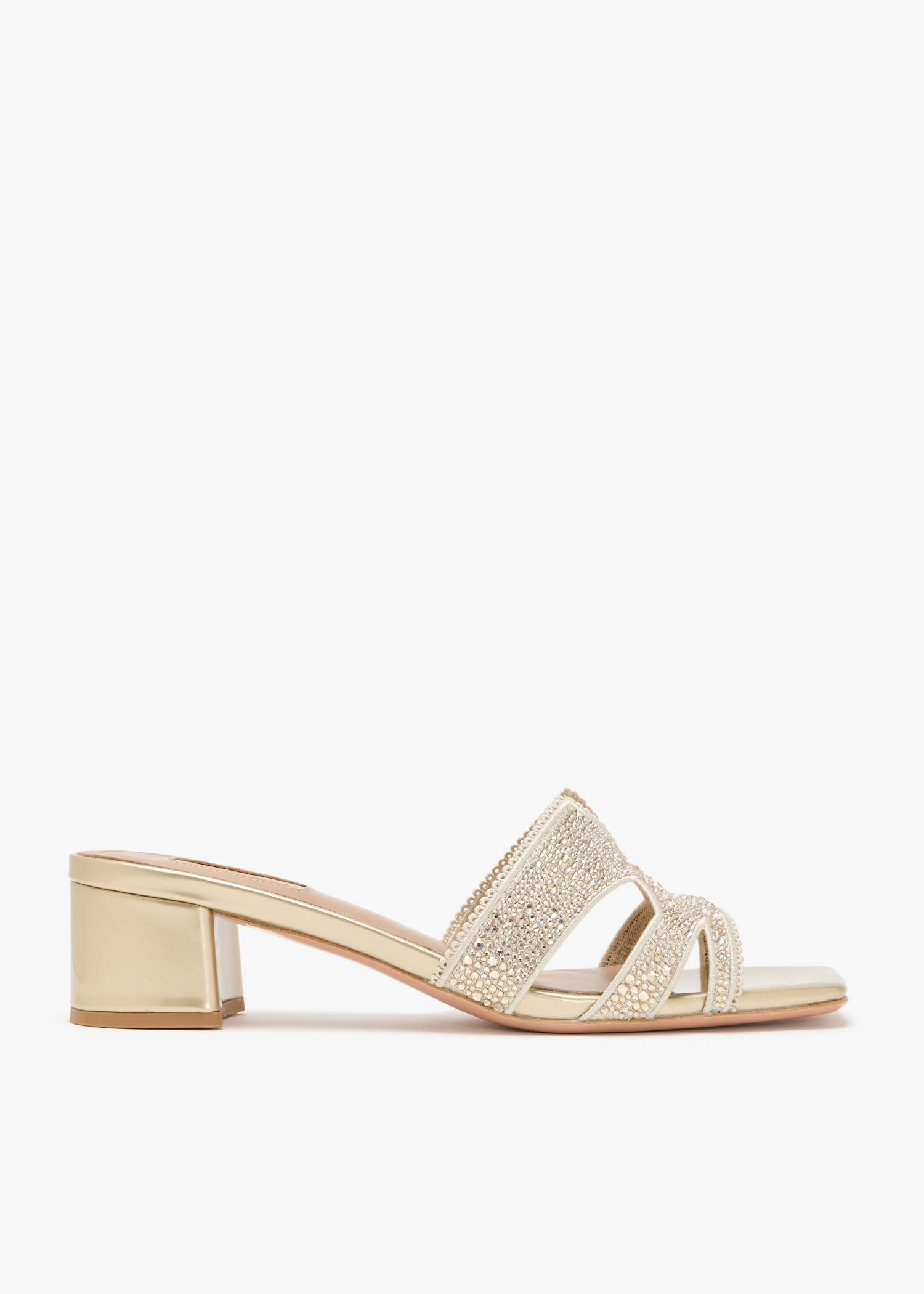 

Farah mules, Gold
