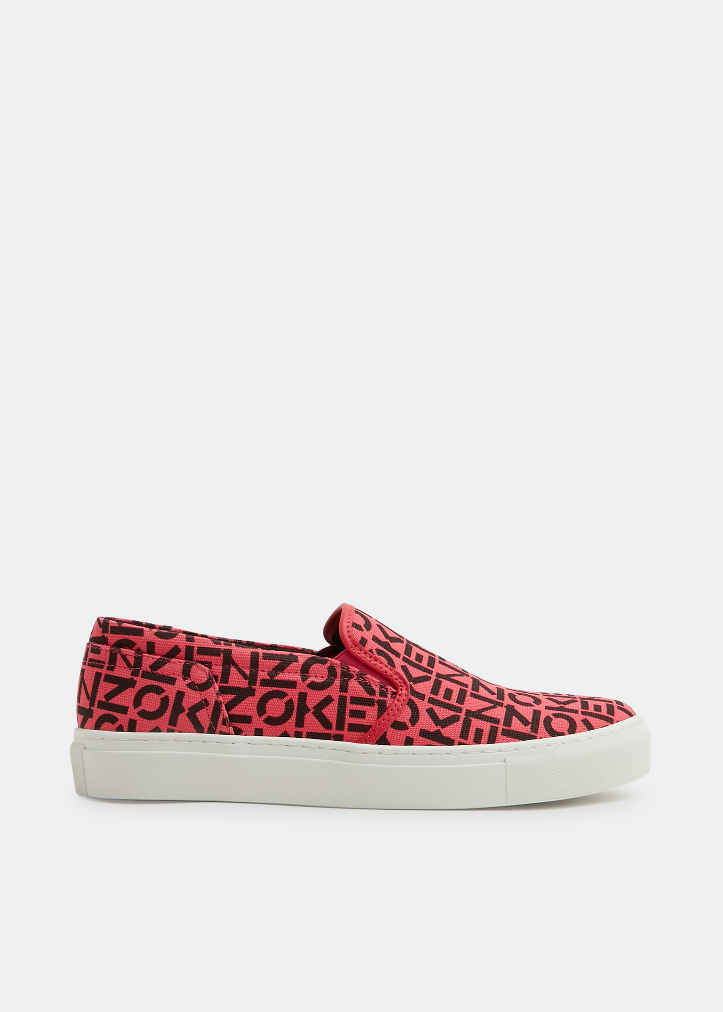Kenzo K-Skate monogram slip-on sneakers for Women - Pink in