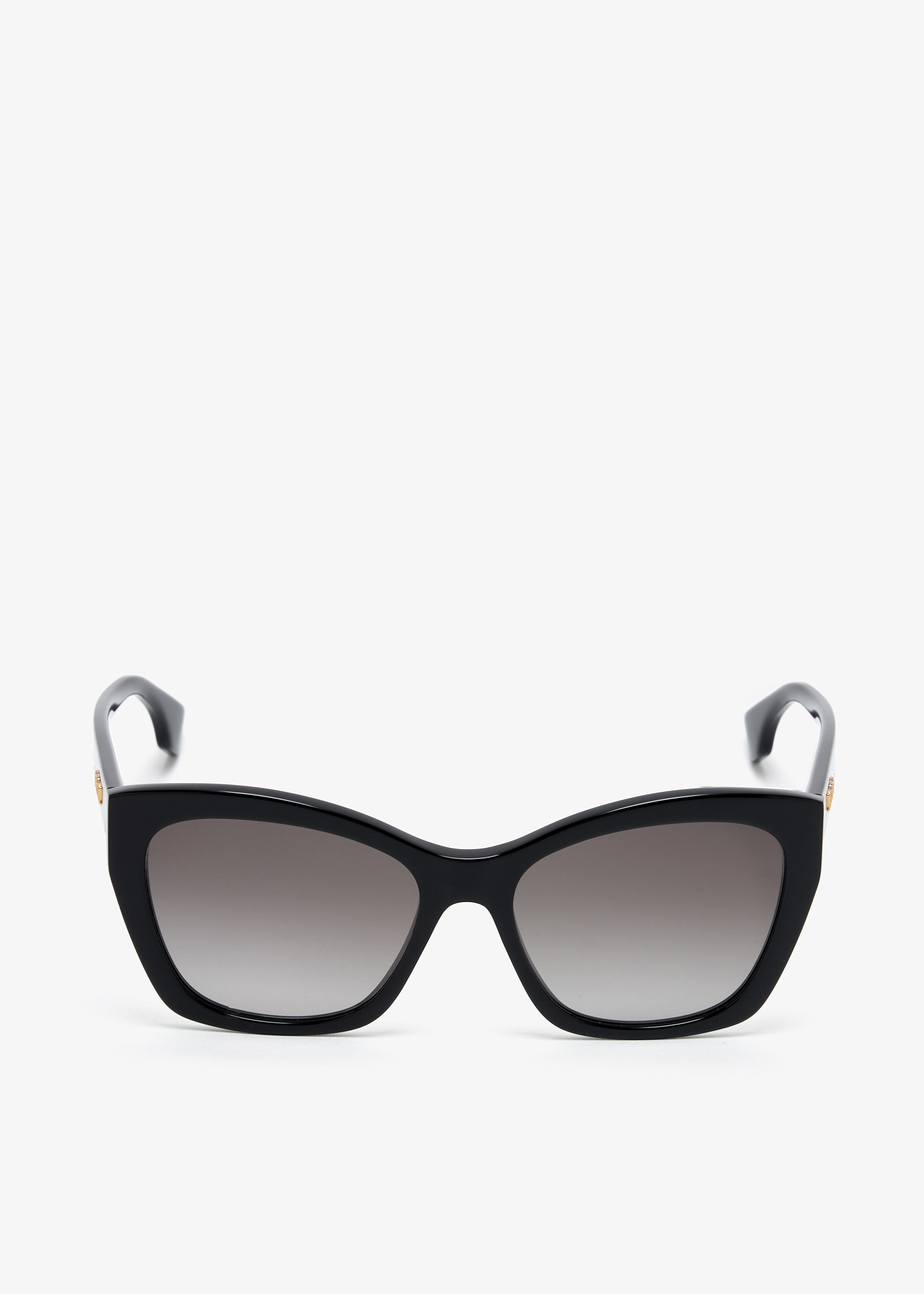 

Lettering square sunglasses, Black