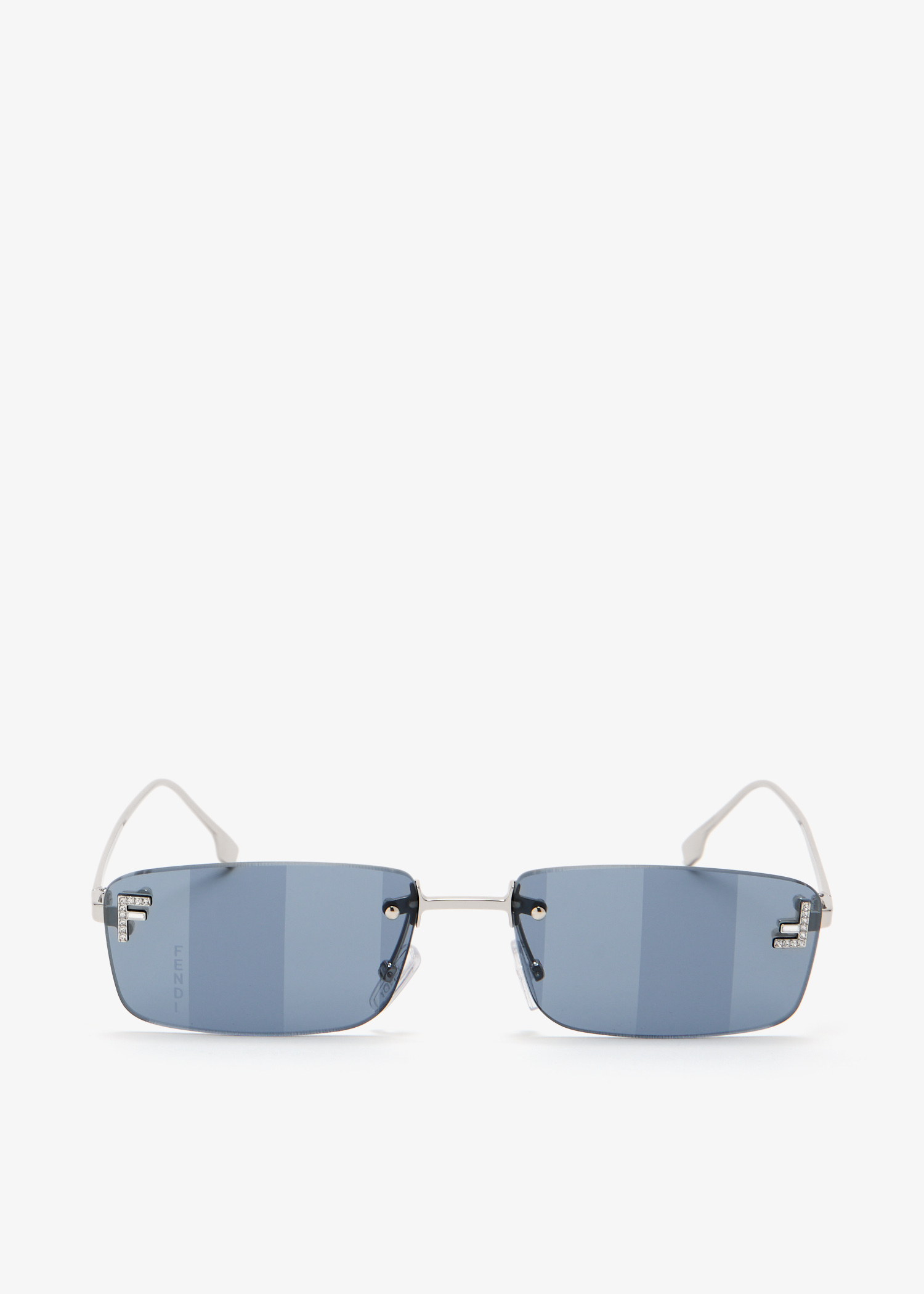

Fendi First Crystal sunglasses, Silver