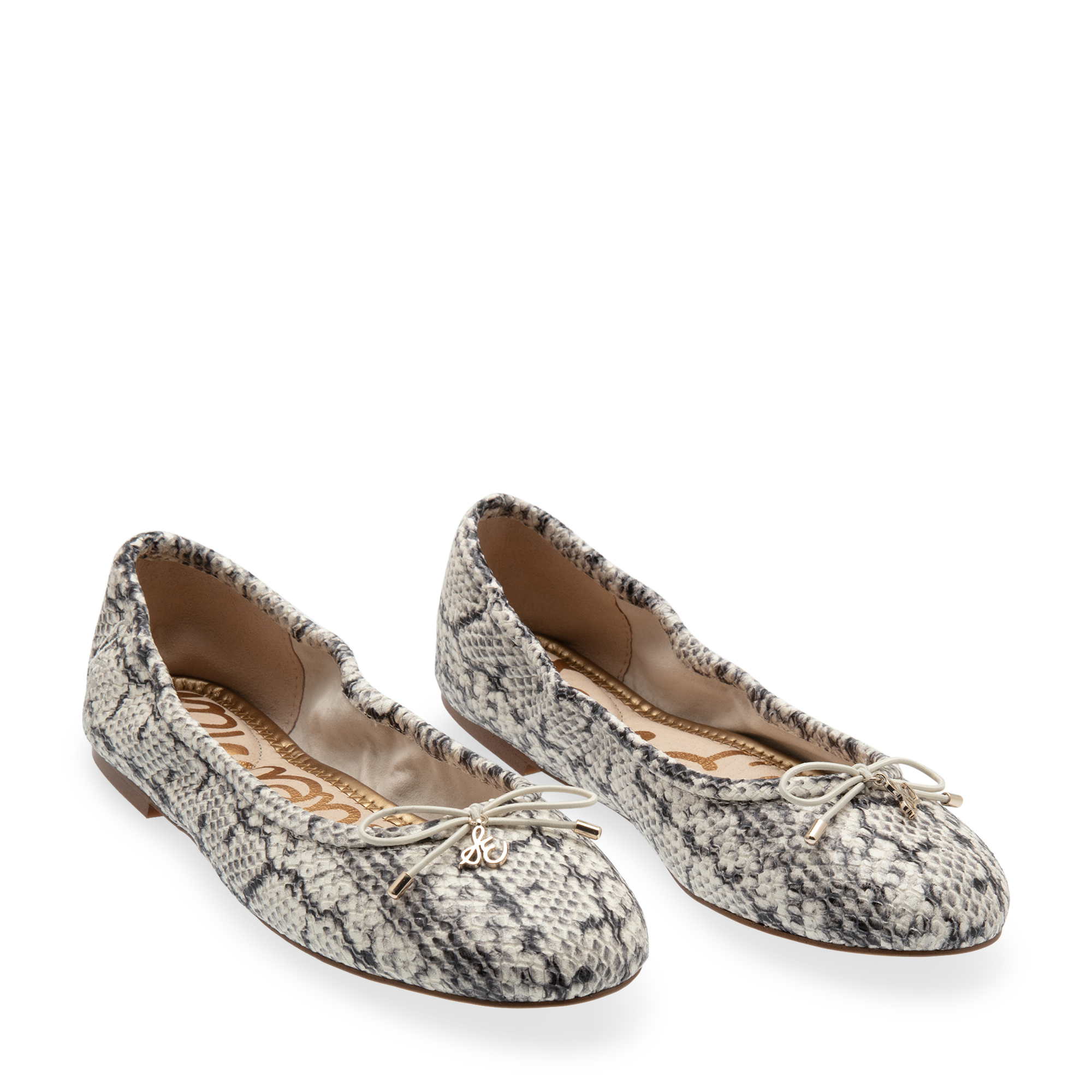 

Felicia leather ballerinas, Animal print