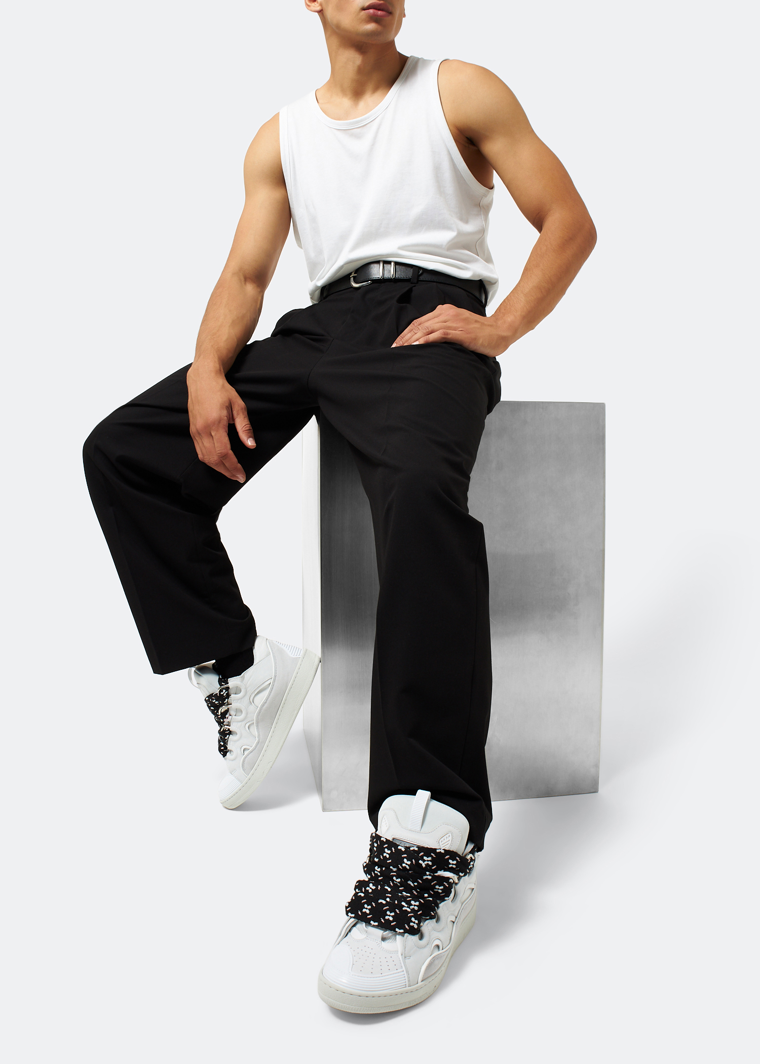 

Curb sneakers, White