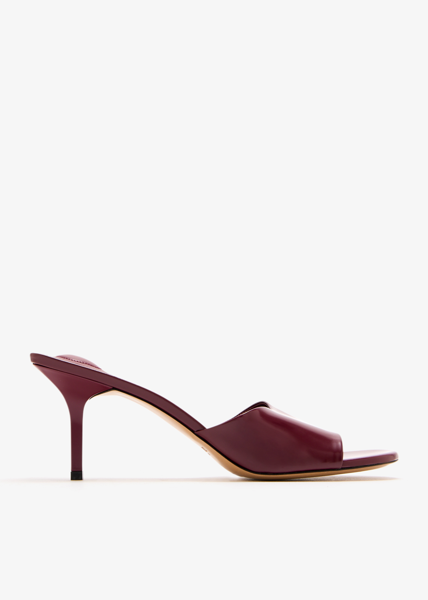 

Les Cubisto mules, Burgundy
