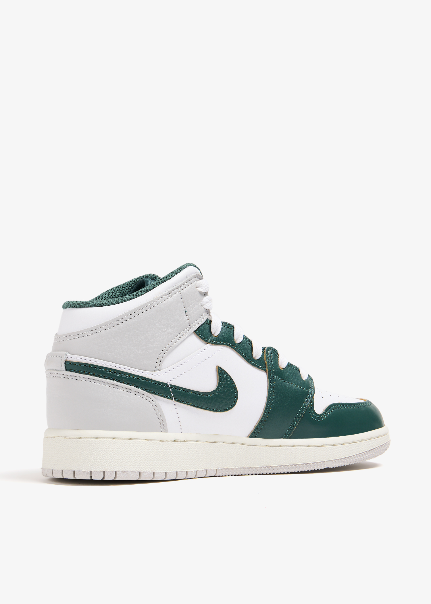 Nike Air Jordan 1 Mid Oxidised Green sneakers for Boy Green in Bahrain Level Shoes