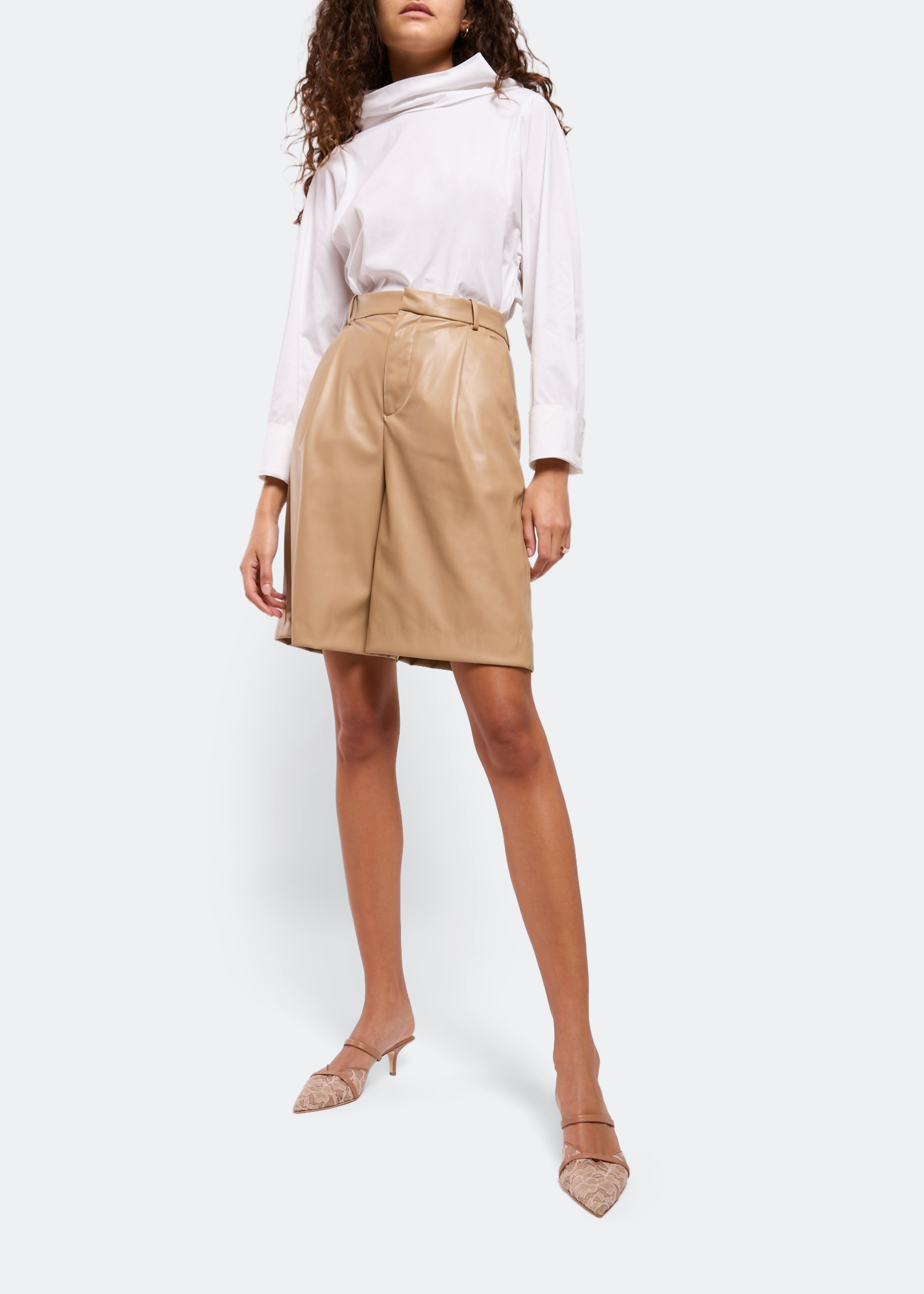 

Frankie mules, Beige