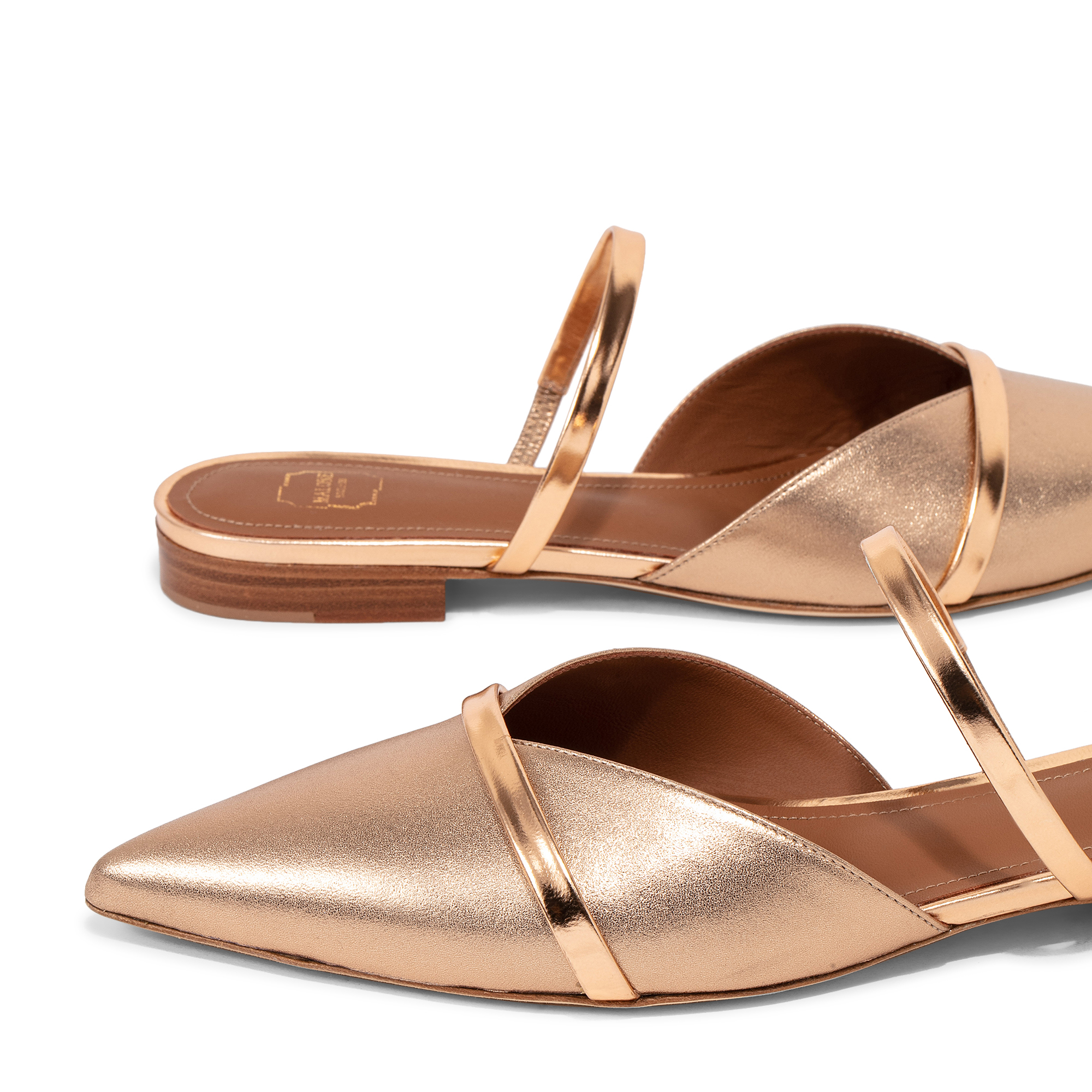 

Frankie mules, Gold