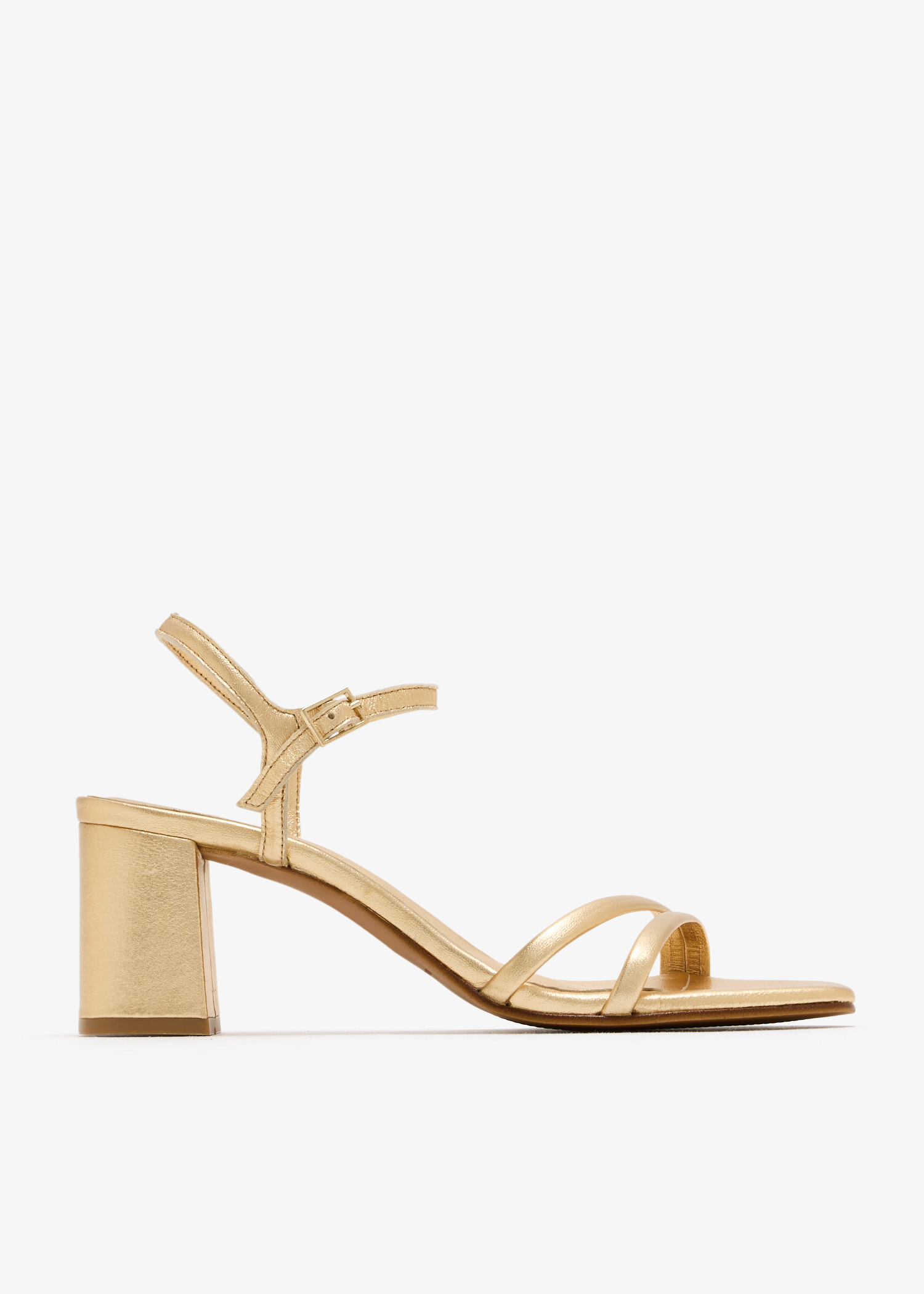 

Freya sandals, Gold