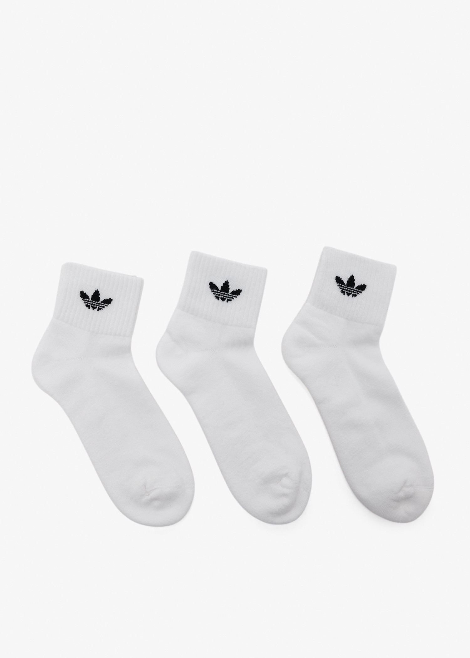 

Mid crew sock set, White