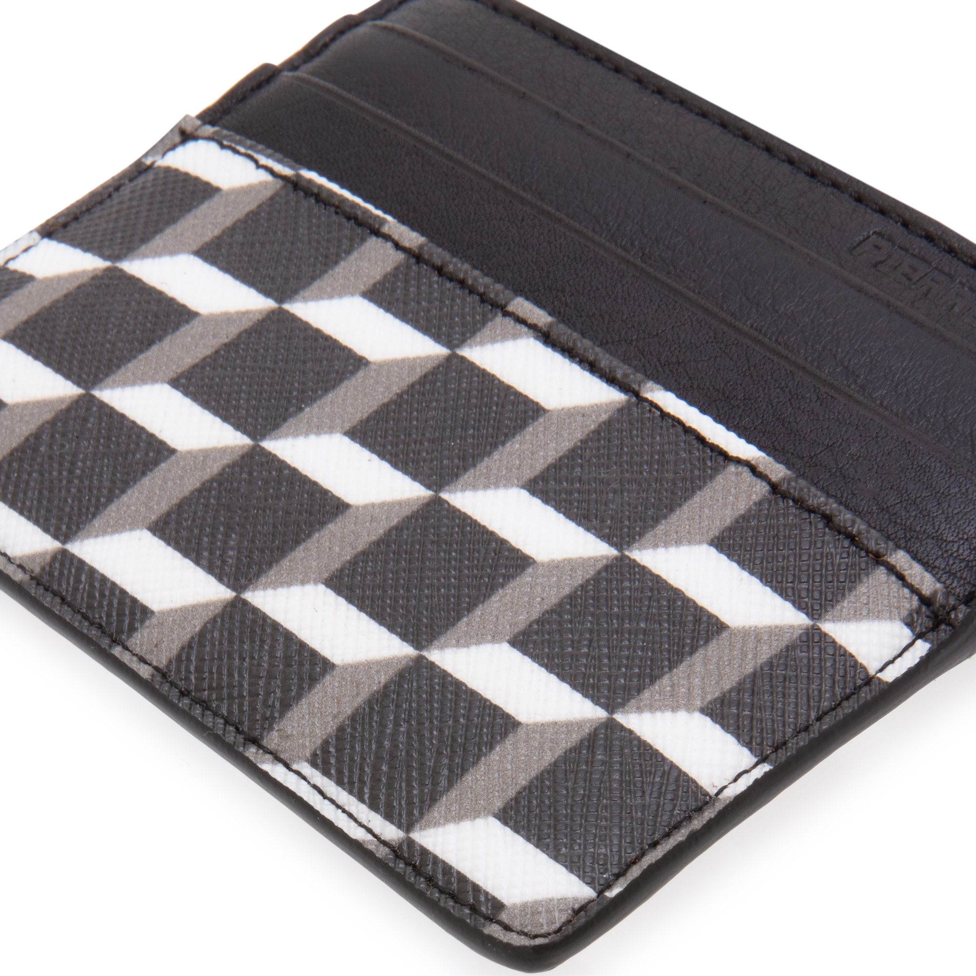 

Cube Perspective card holder, Black