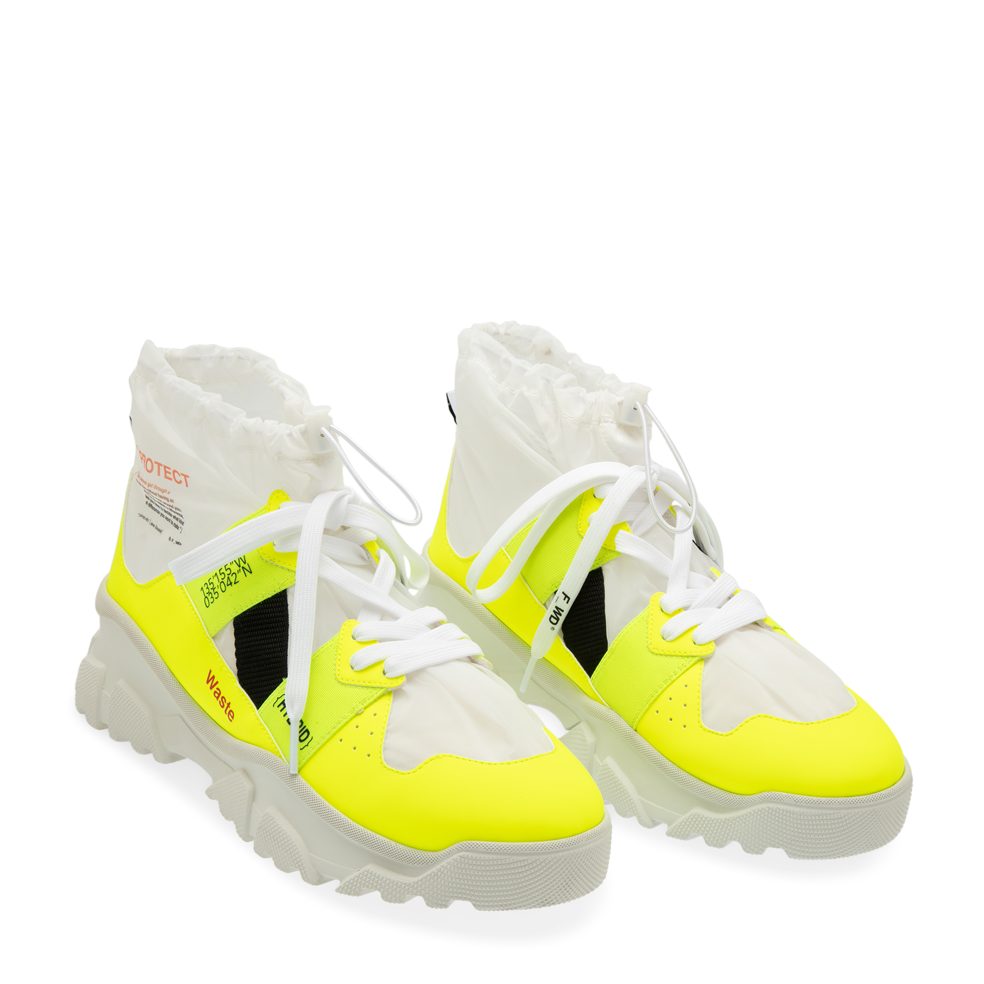 

High-top sneakers, White