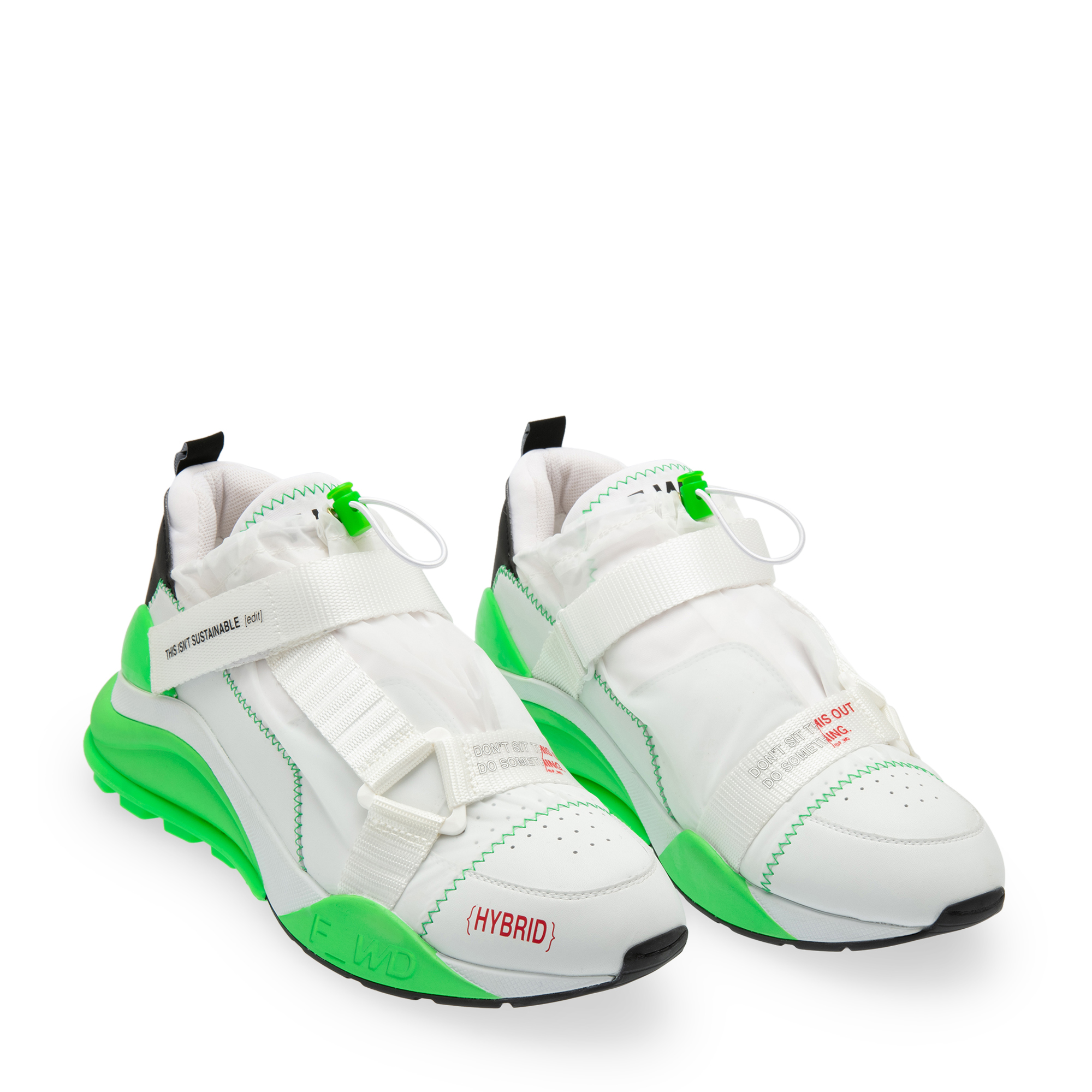 

High-top sneakers, White