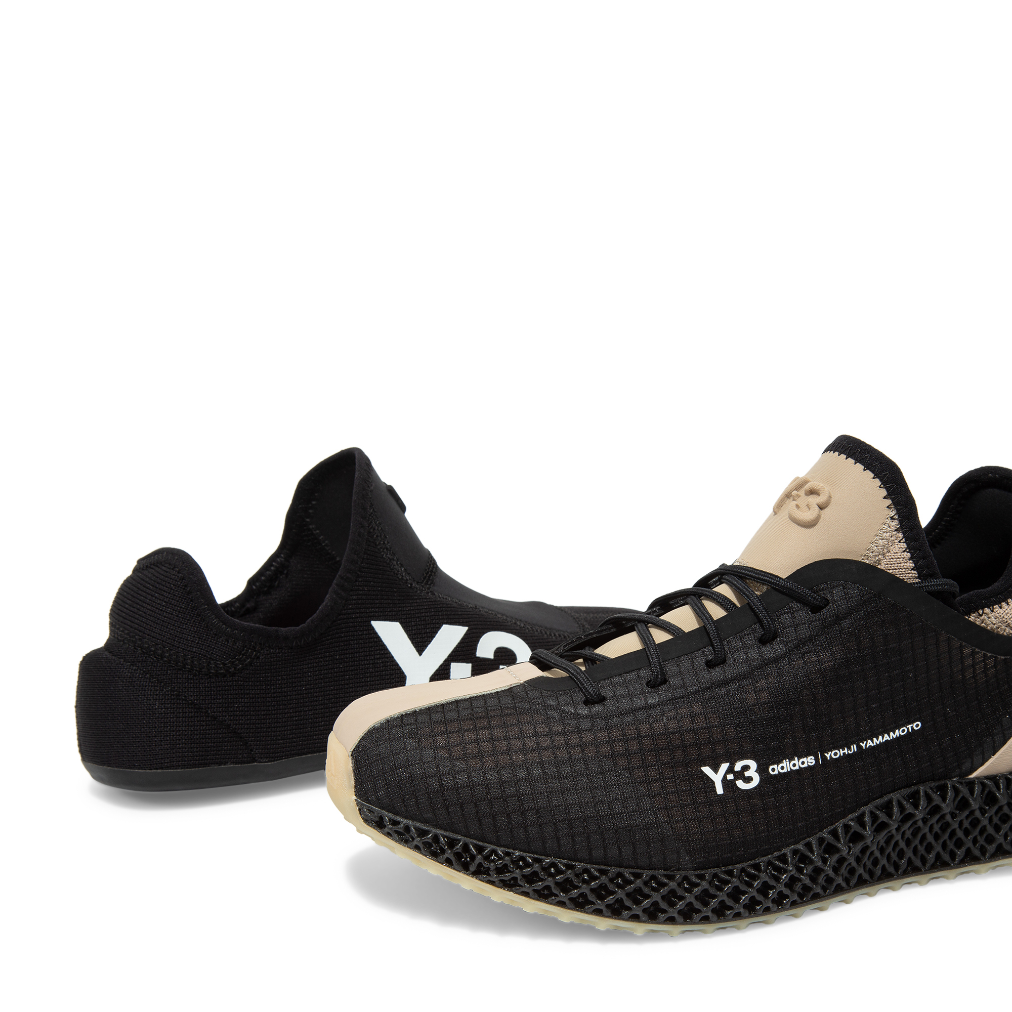 

Y-3 Runner 4D sneakers, Black