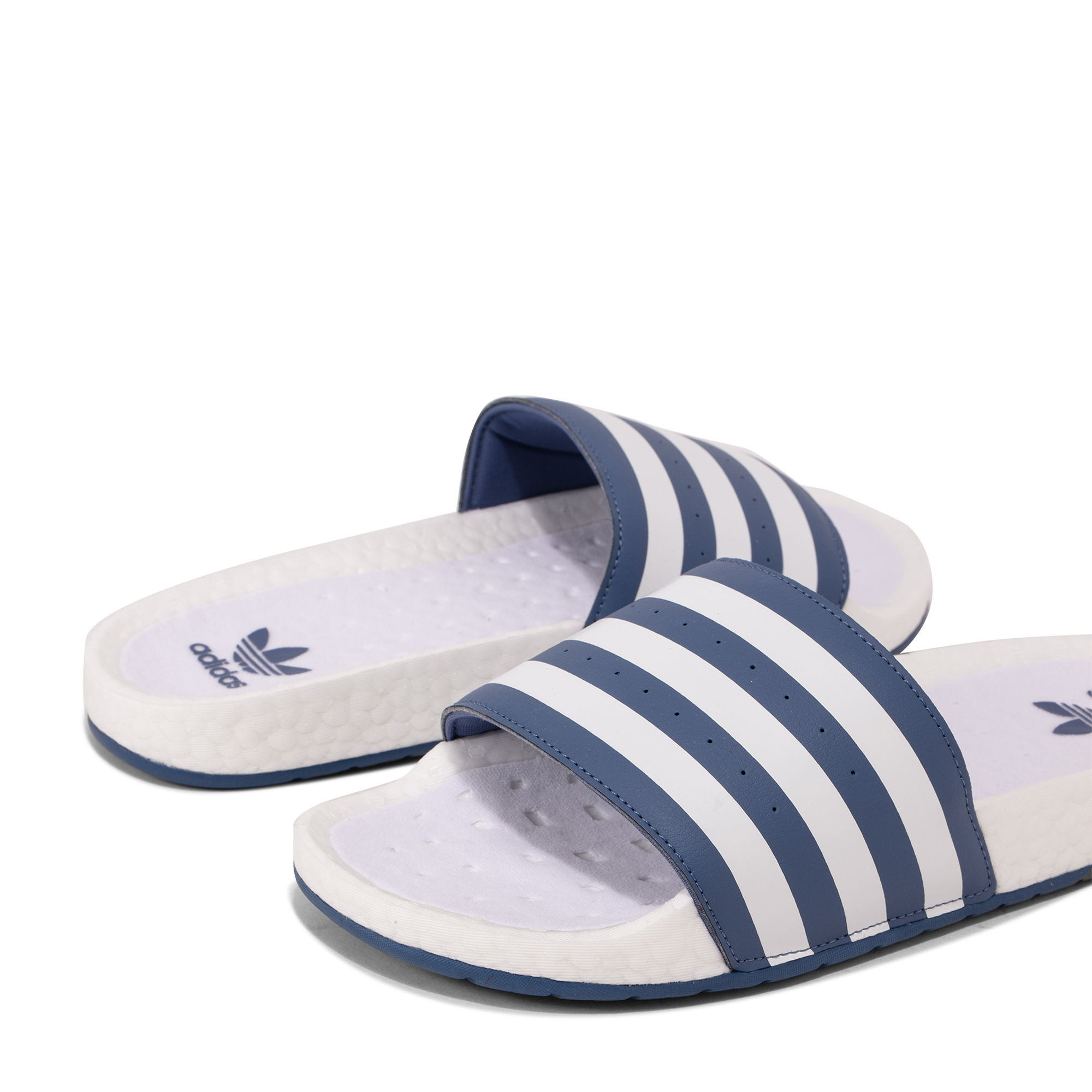 

Adilette Boost slides, White