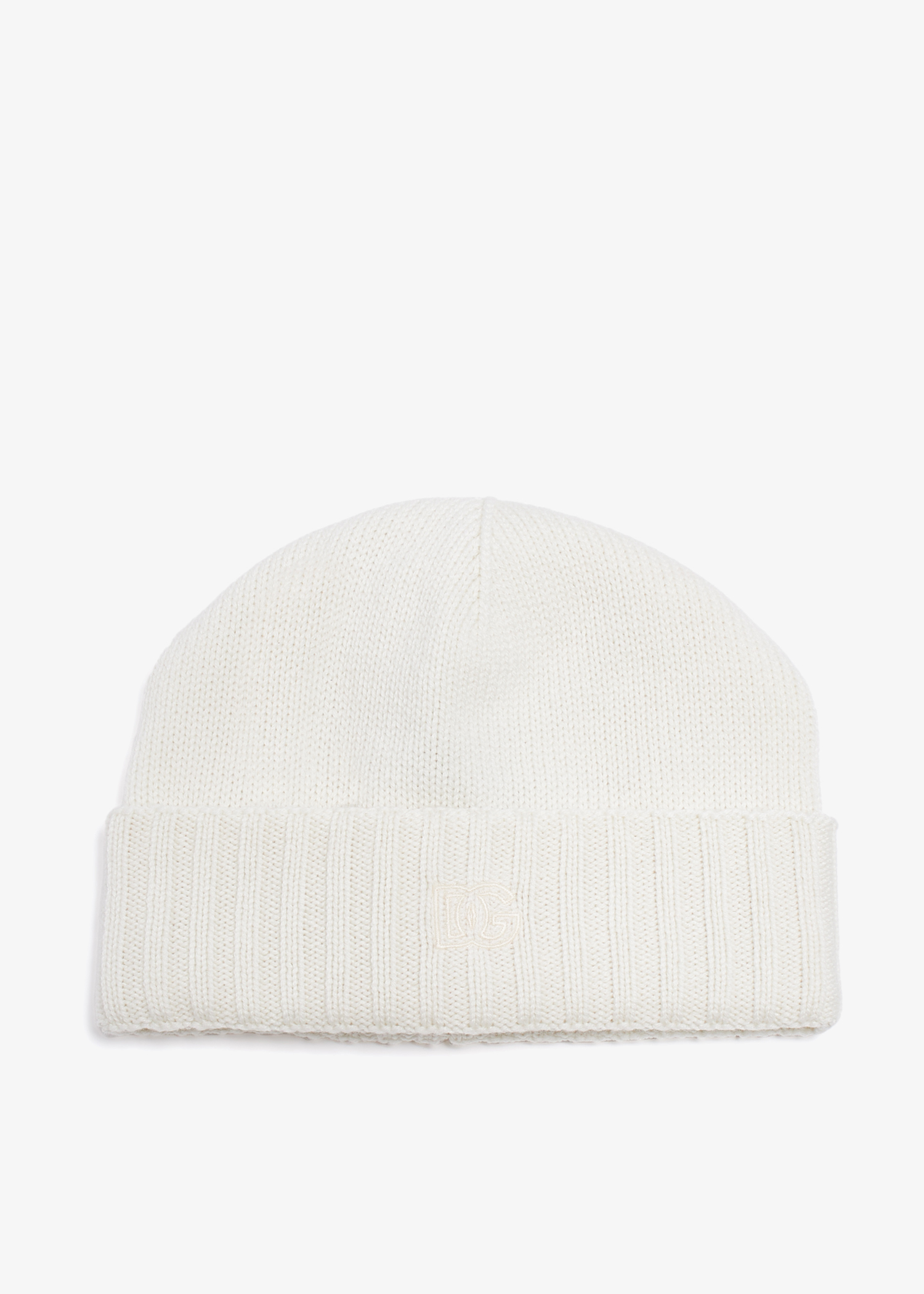 

Knit hat, White