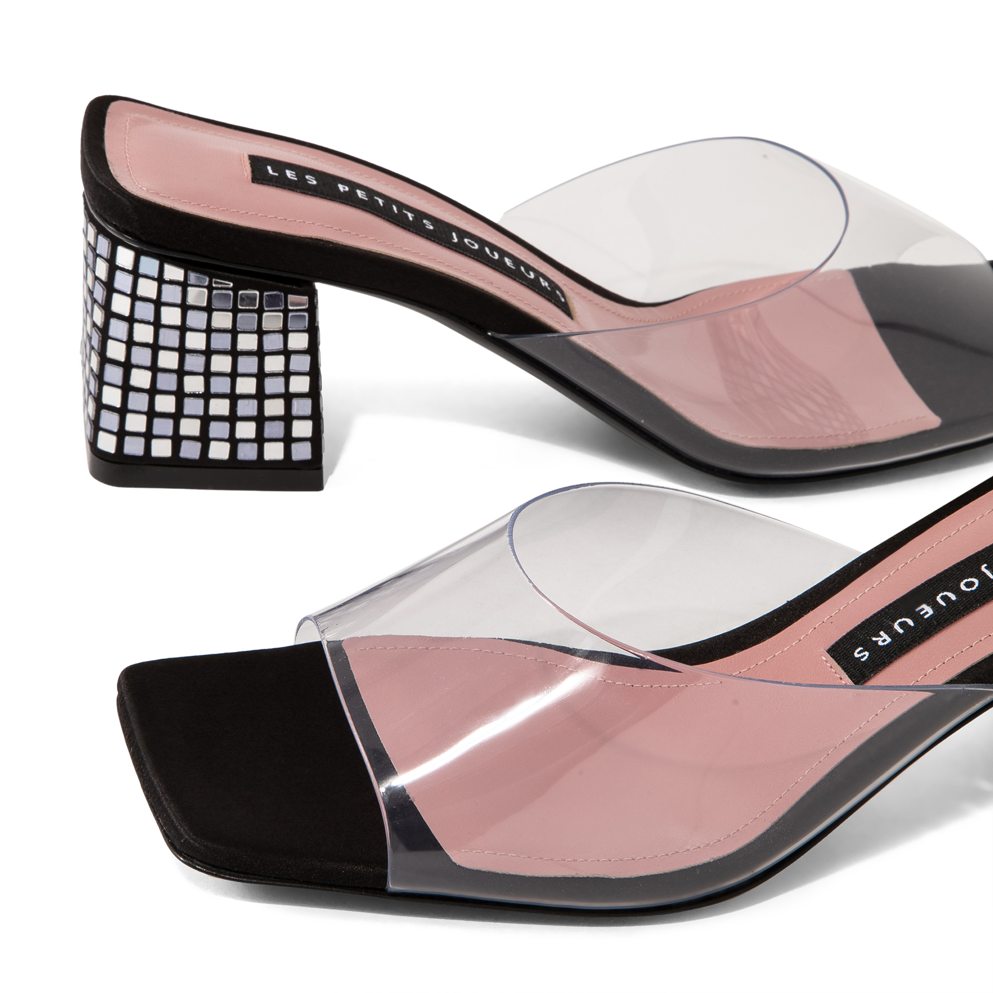 

Fanny mules, Black