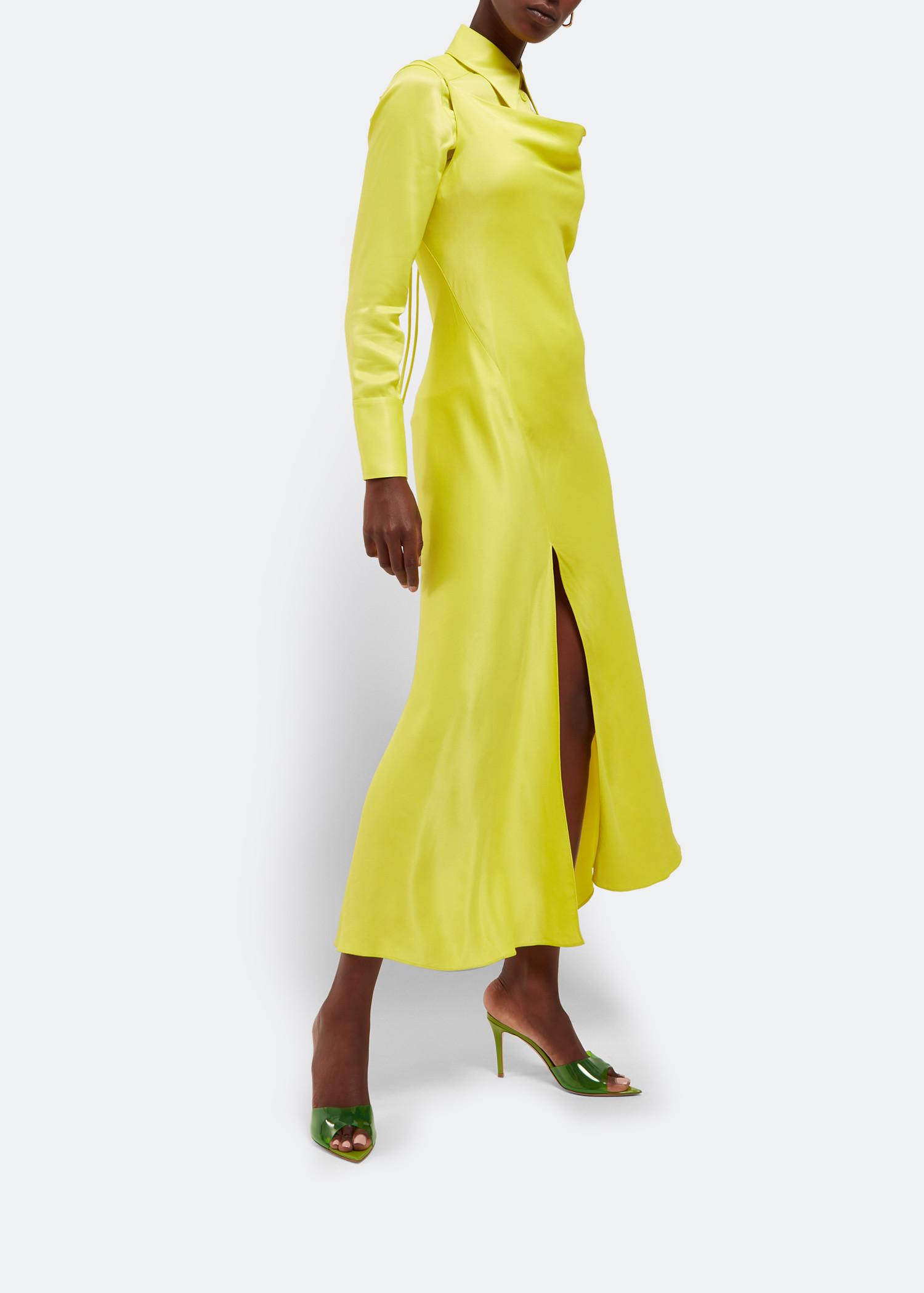 

Elle mules, Green