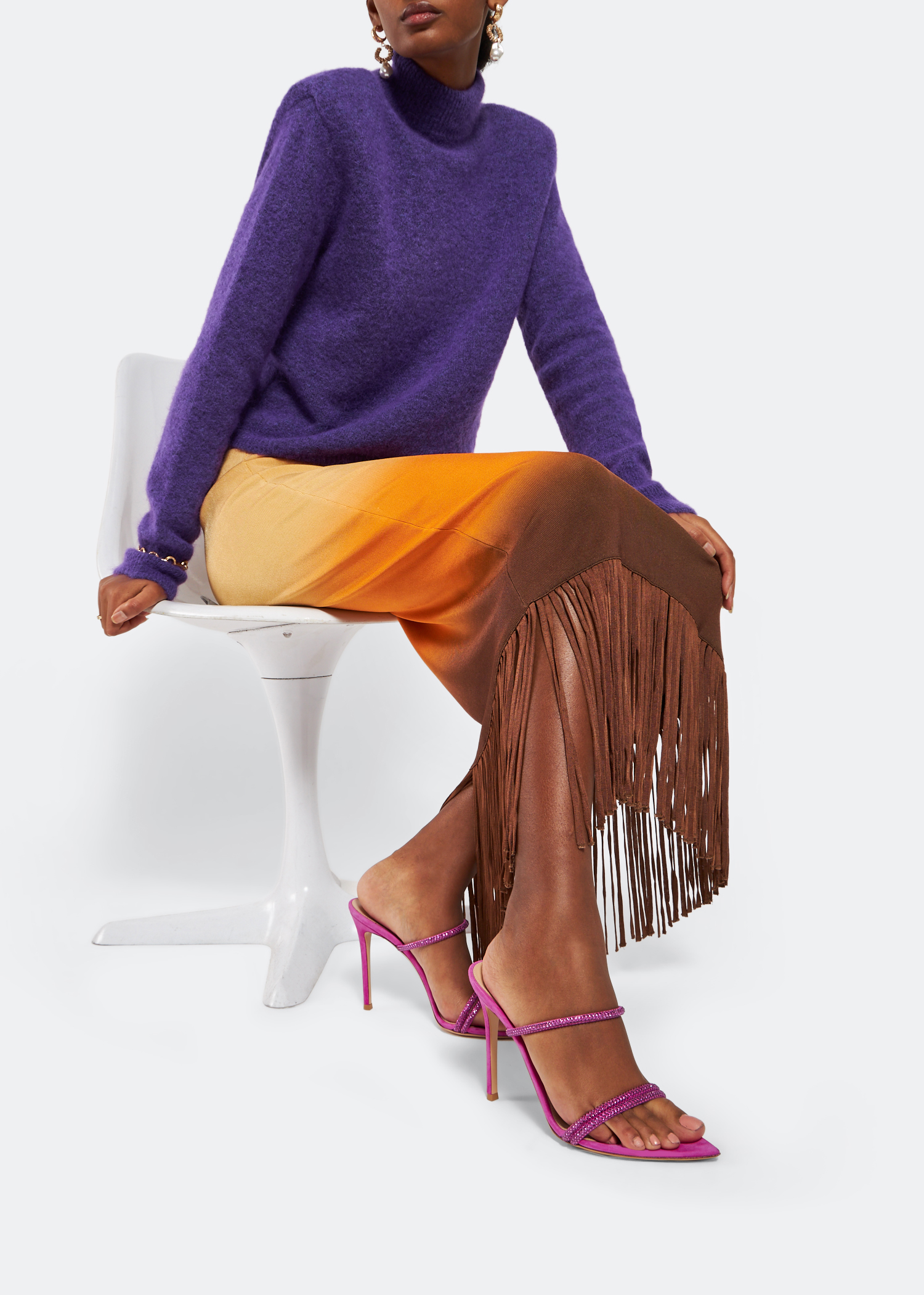 

Cannes mules, Pink