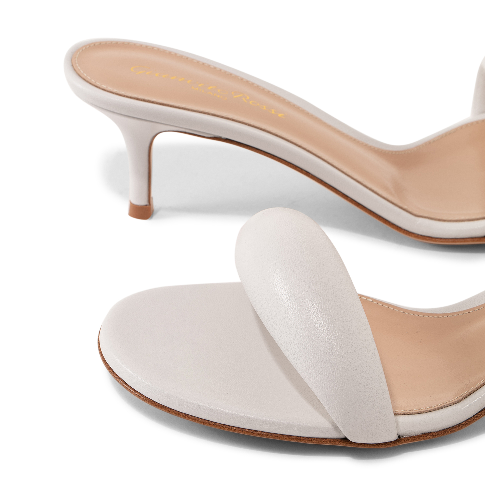 

Bijoux mules, White