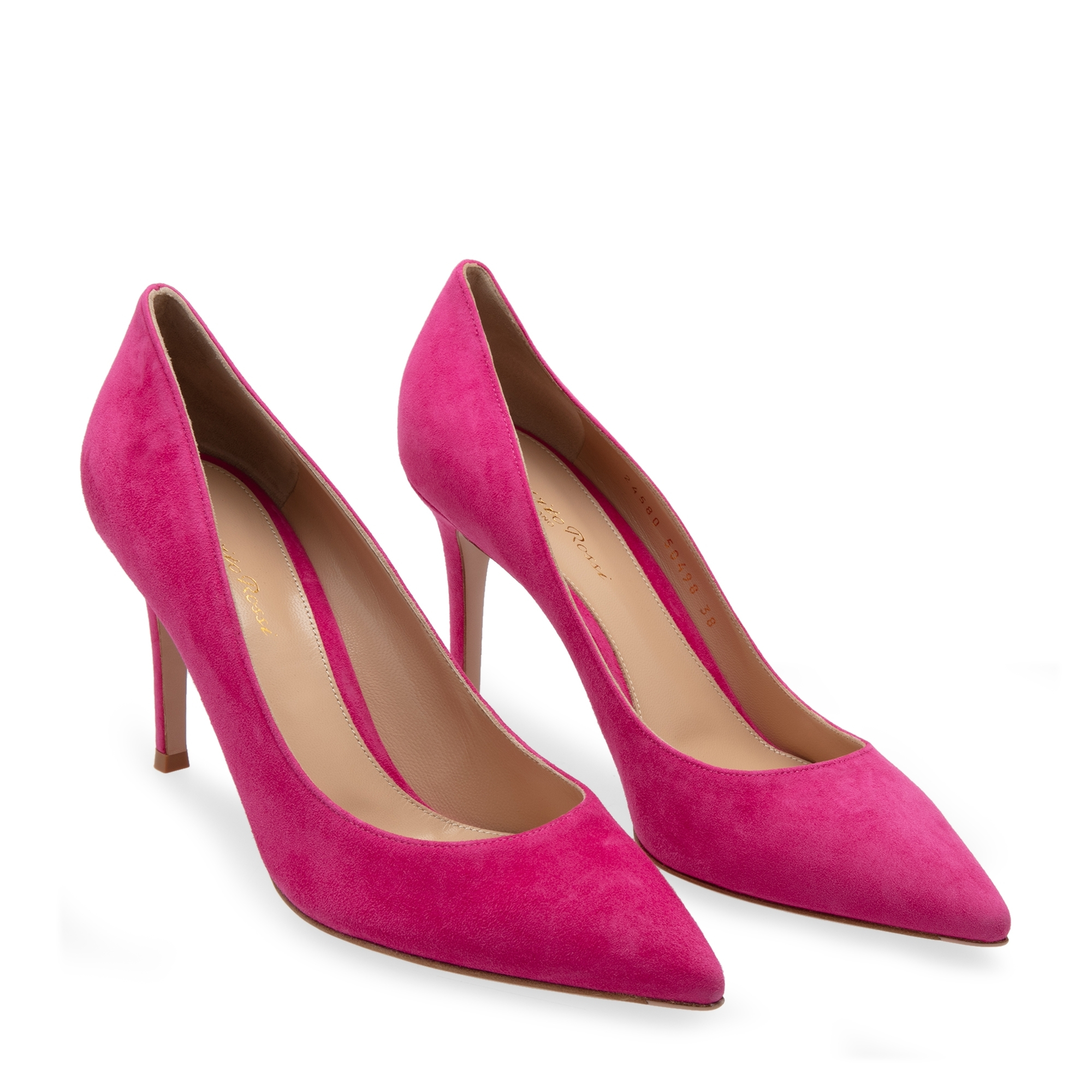 

Gianvito suede pumps, Pink