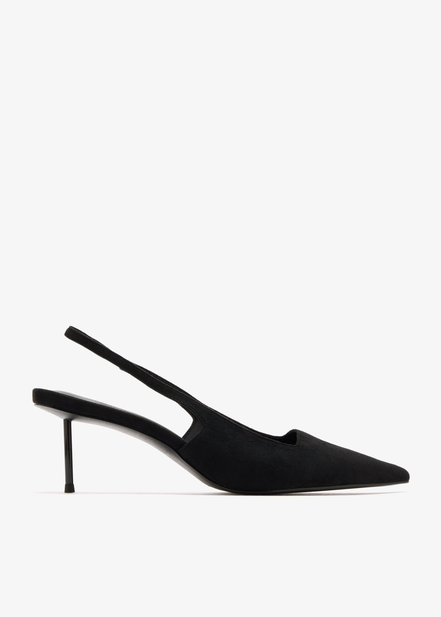 

G63 slingback pumps, Black