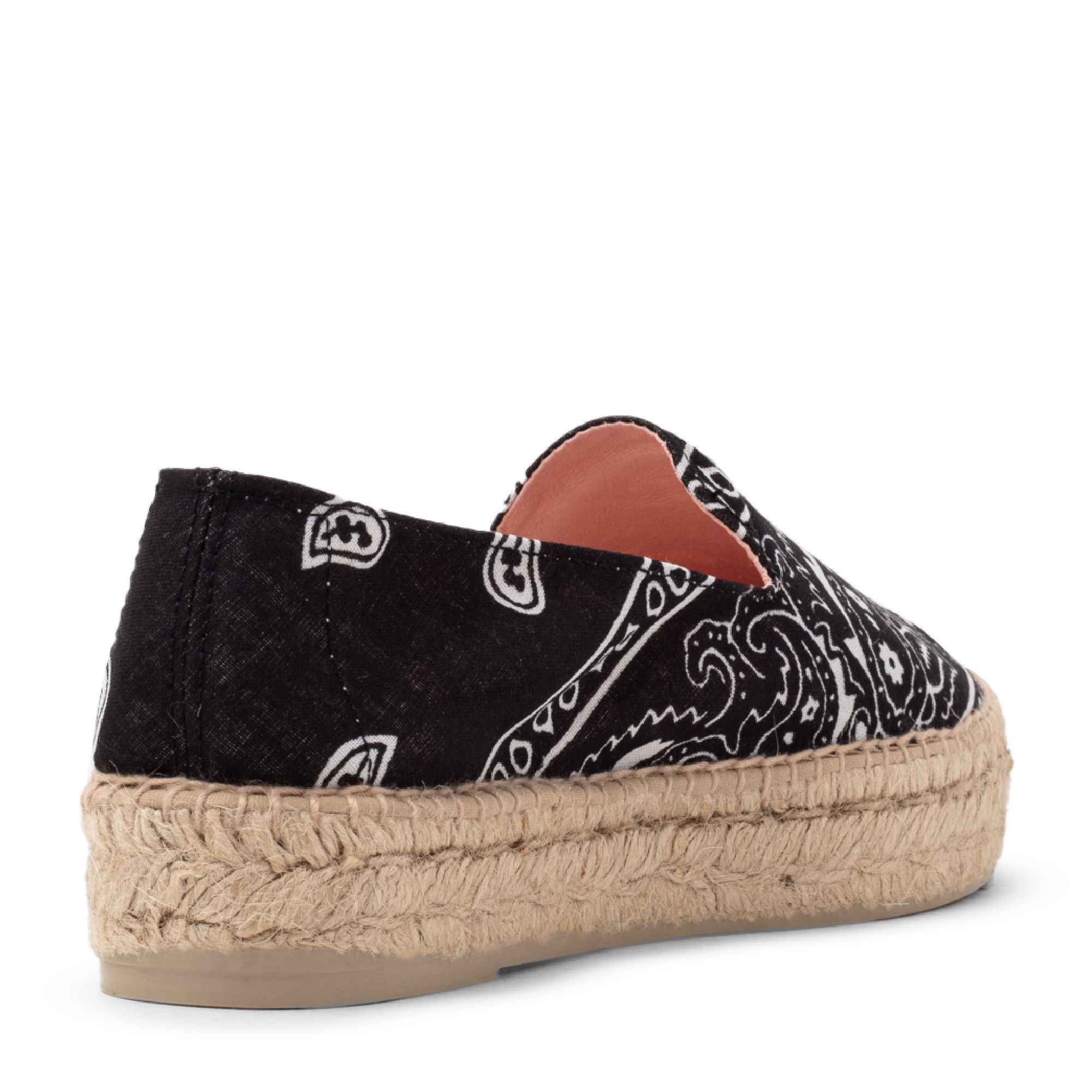 

Bandana espadrilles, Black