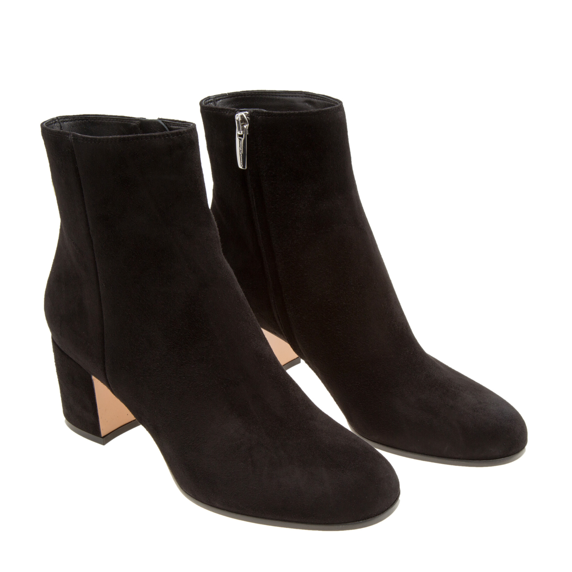 

Margaux suede boots, Black