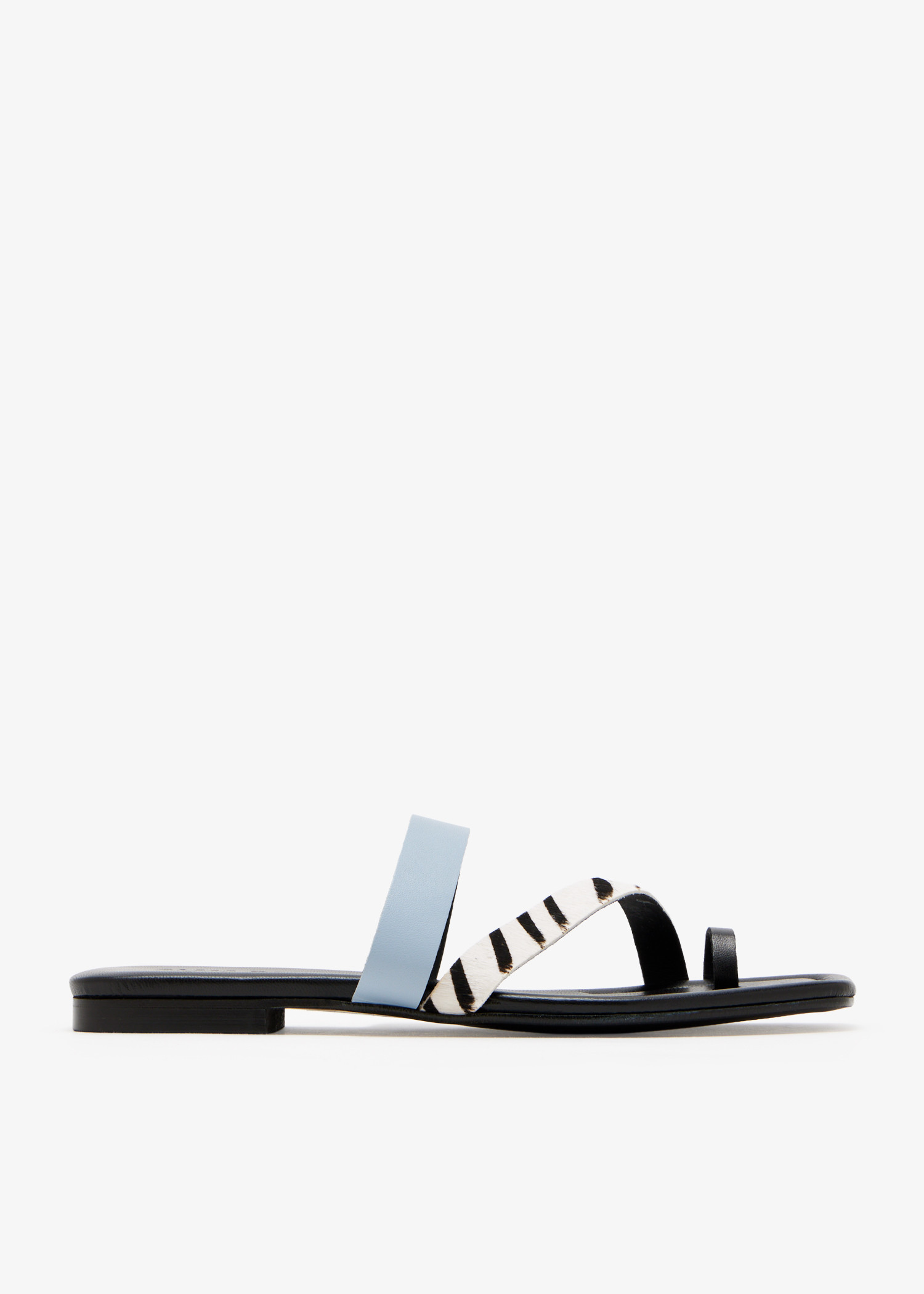 

Gaia thong sandals, Animal printed