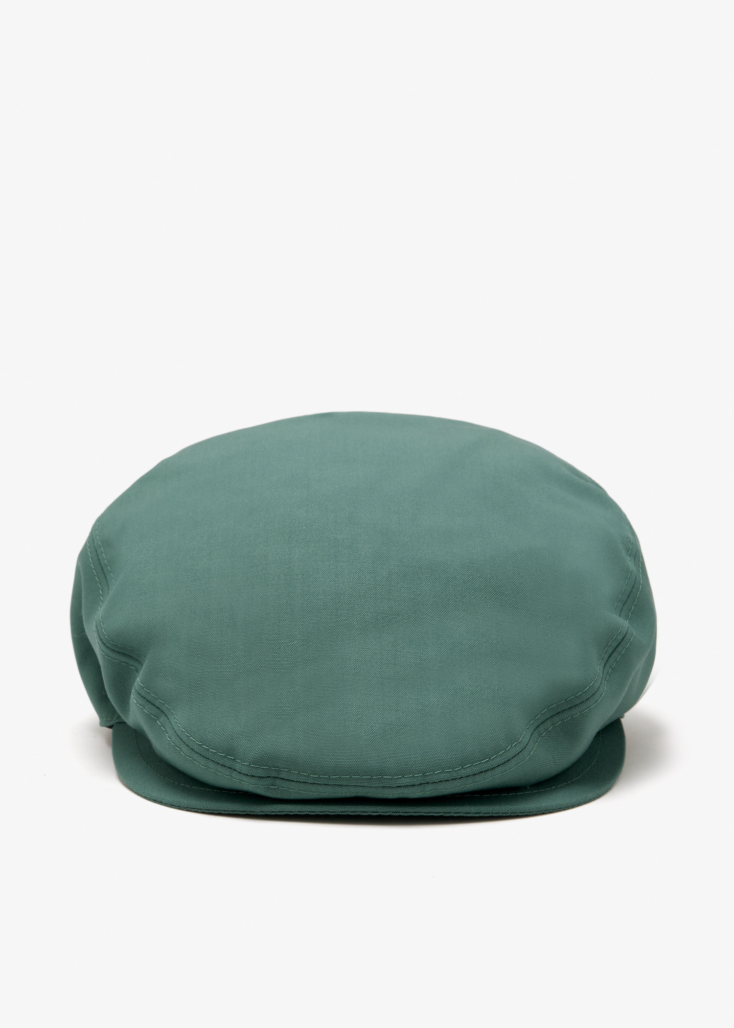 

Gabardine flat cap, Green
