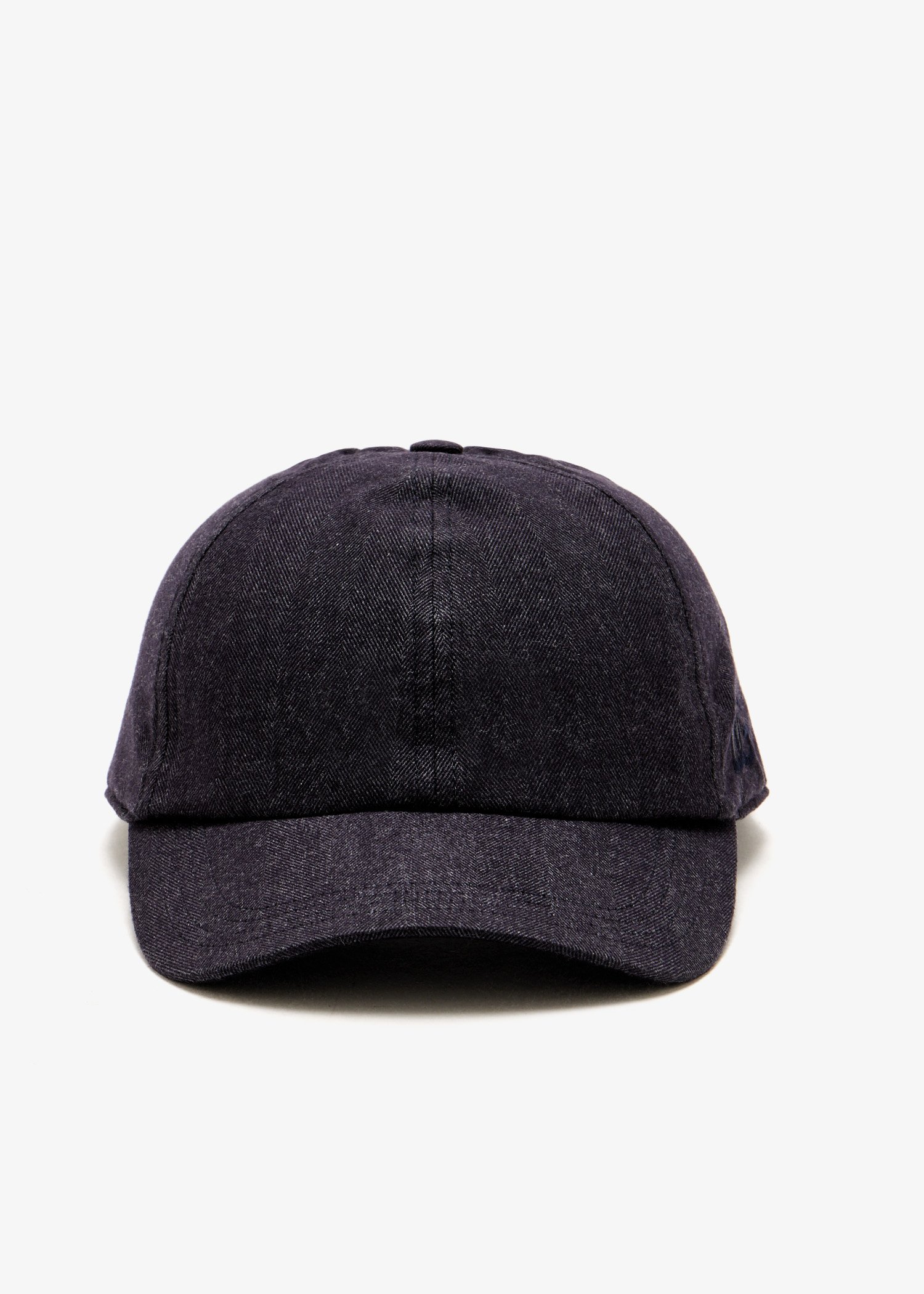 

Chevron Flannel baseball cap, Navy