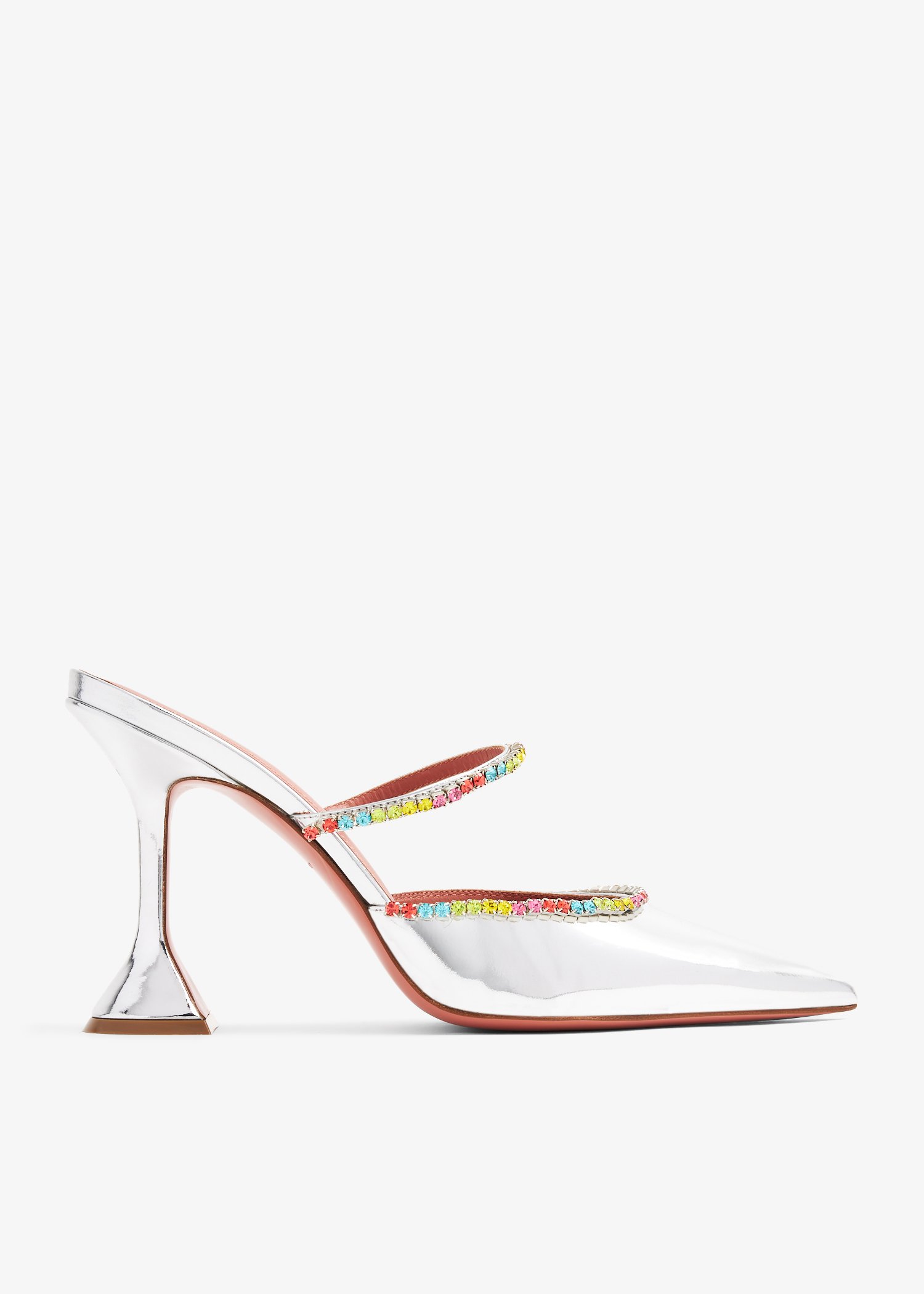 

Gilda mules, Silver