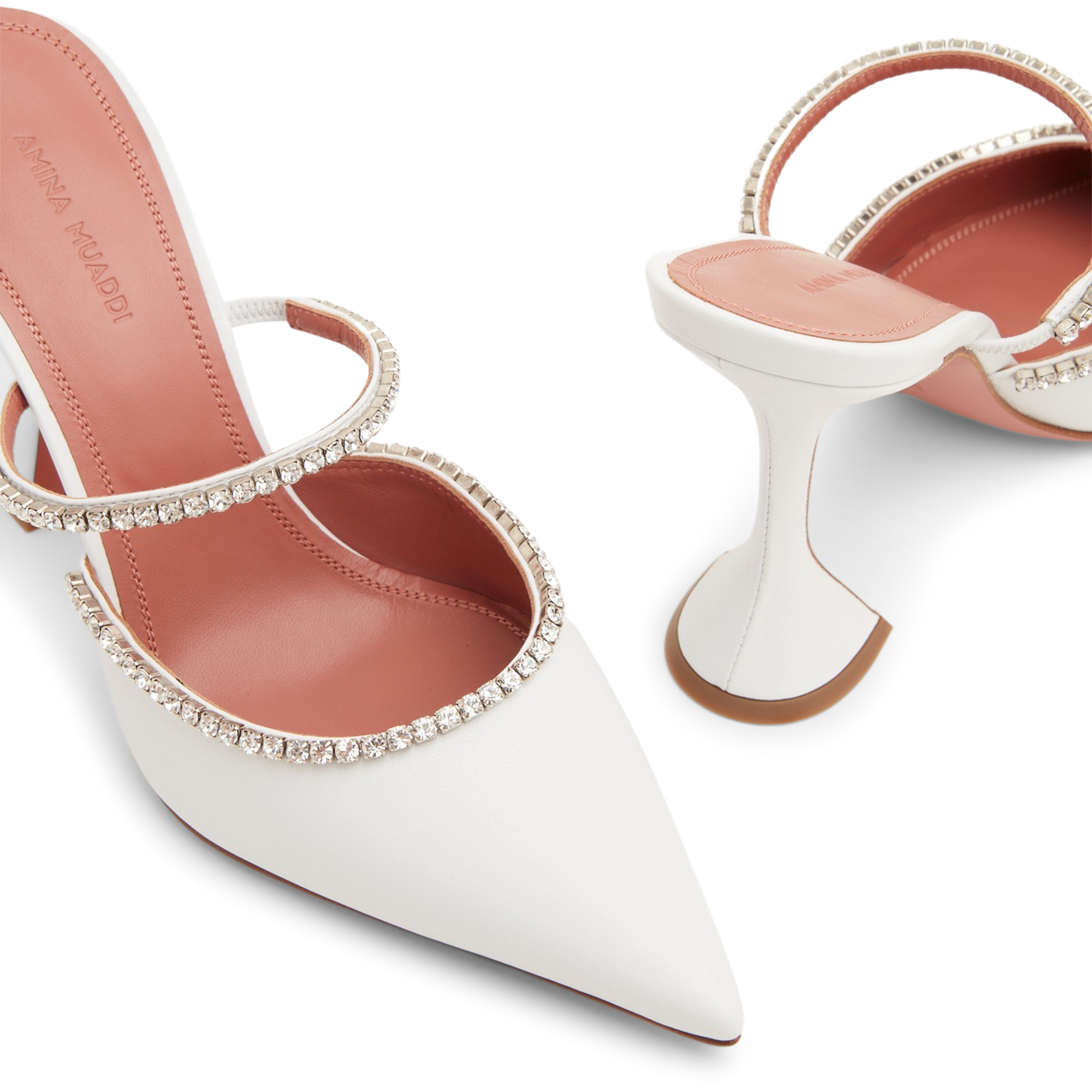 

Gilda mules, White