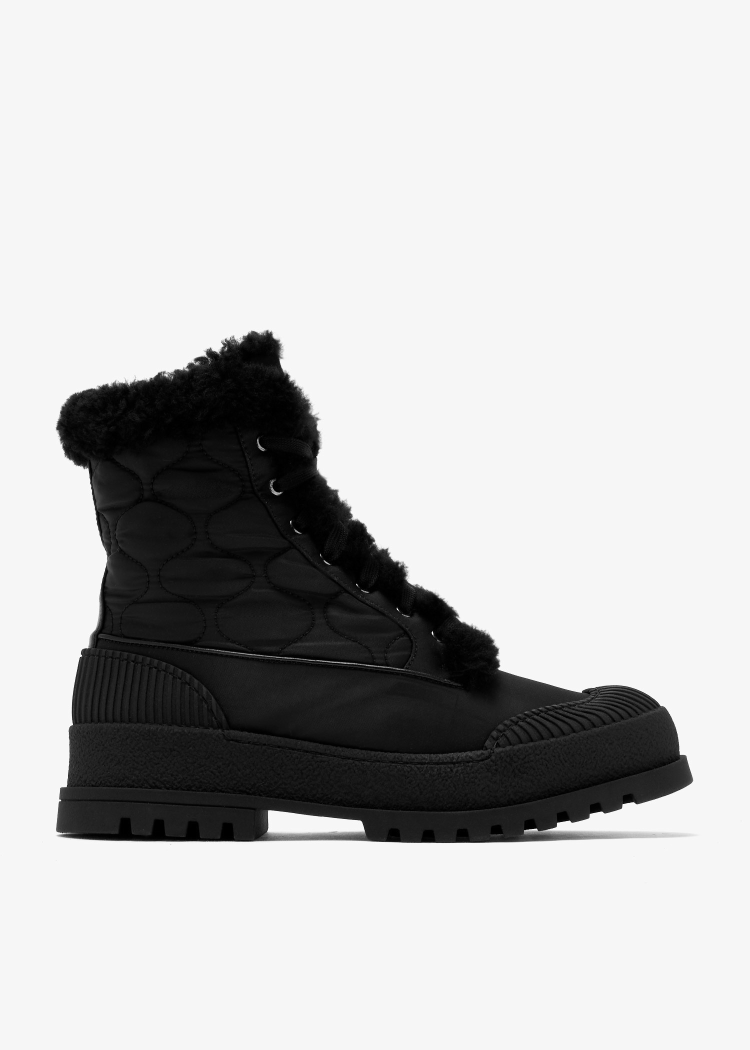 

Glacier booties, Black