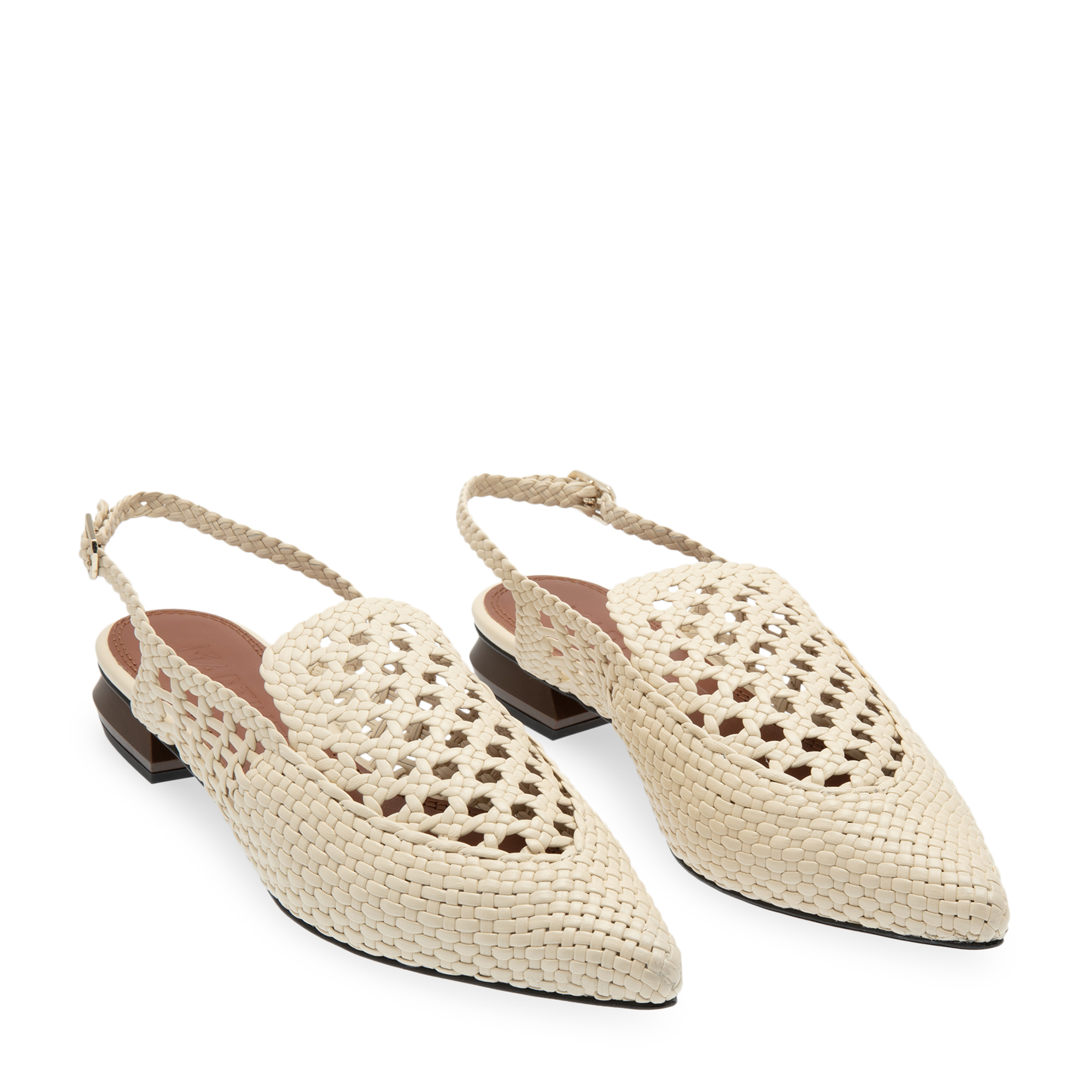 

Gloria mules, White