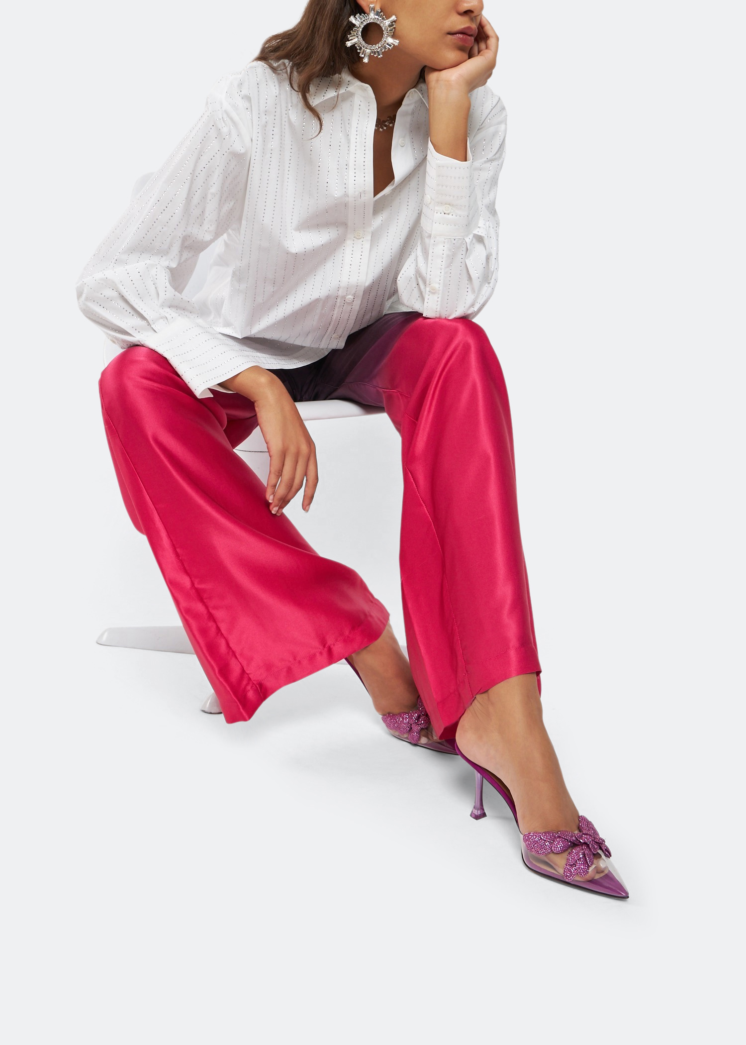 

Galactic Flower mules, Pink