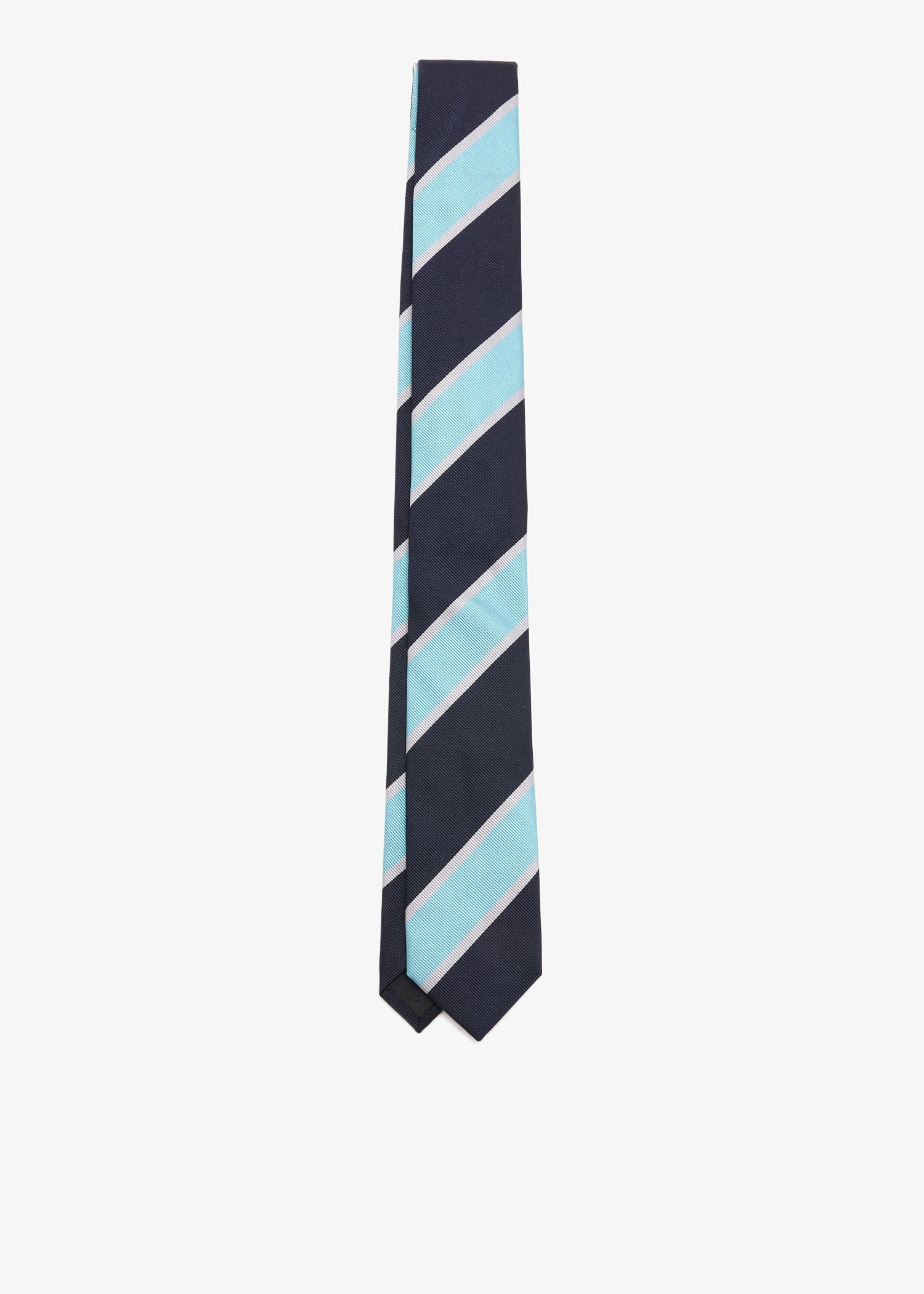 

Jacquard martini tie, Blue
