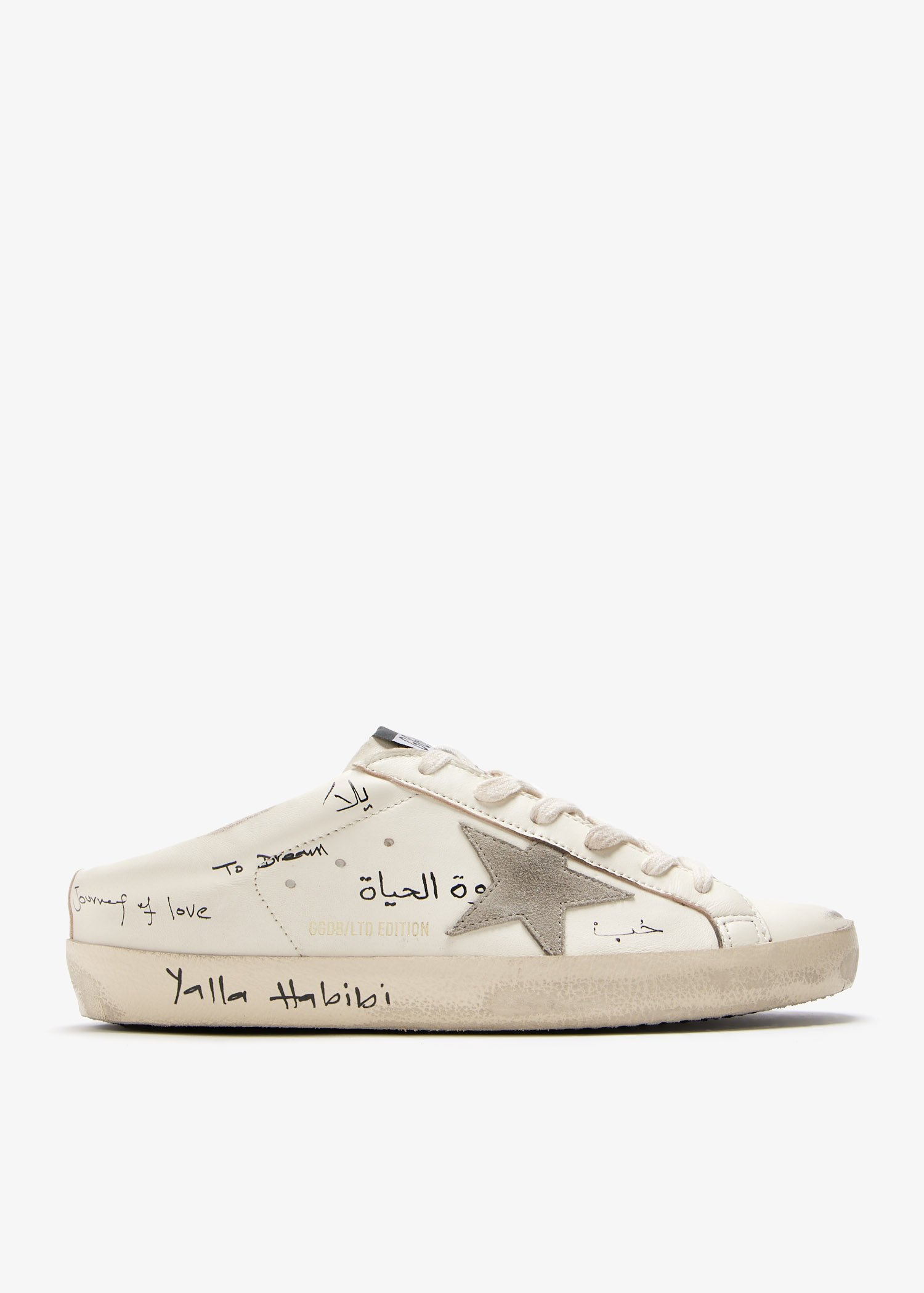 Golden Goose Super-star LTD sabot sneakers for Women - White