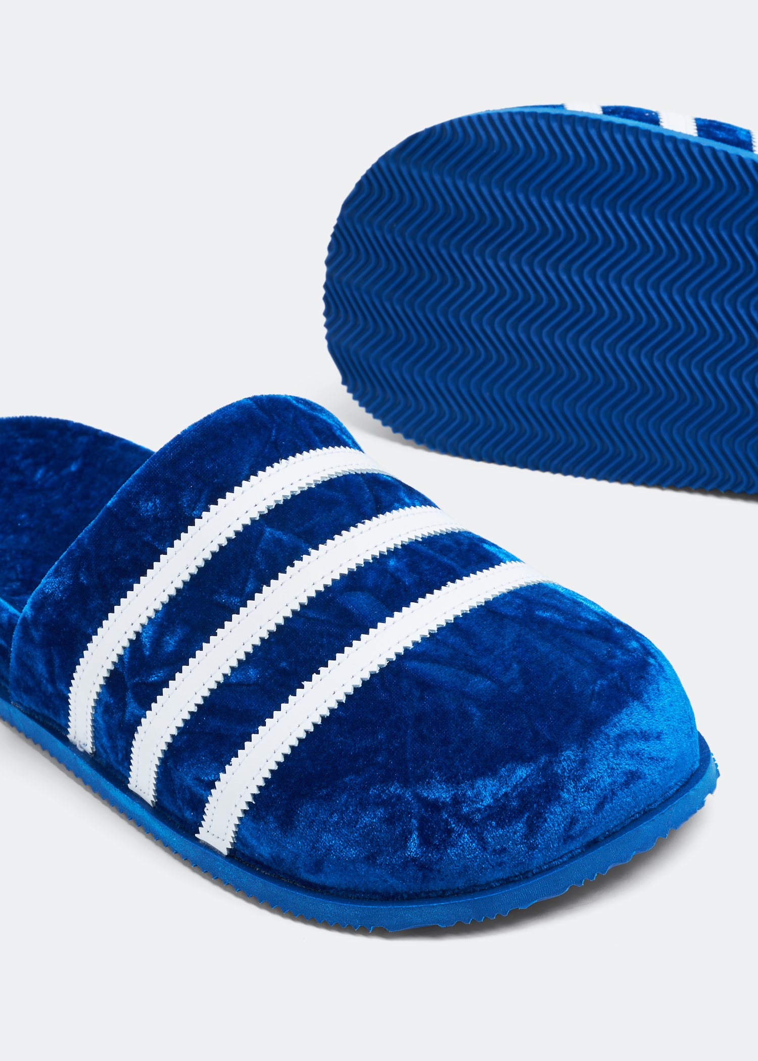 Adidas Adimule slippers for Men Blue in Kuwait Level Shoes