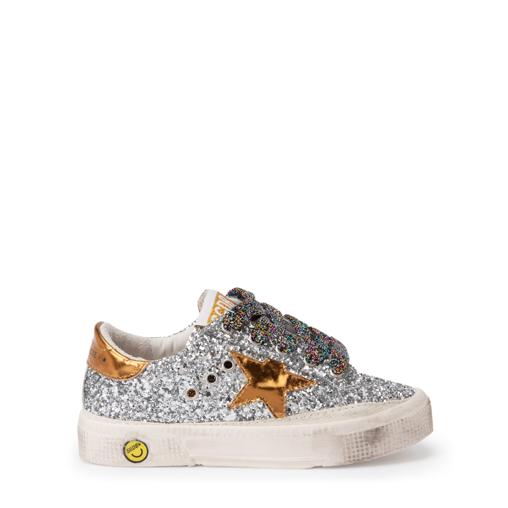 Golden Goose May sneakers for Girl - Silver in KSA | Level Shoes Golden Goose May sneakers for Girl - Silver in KSA | Level Shoes