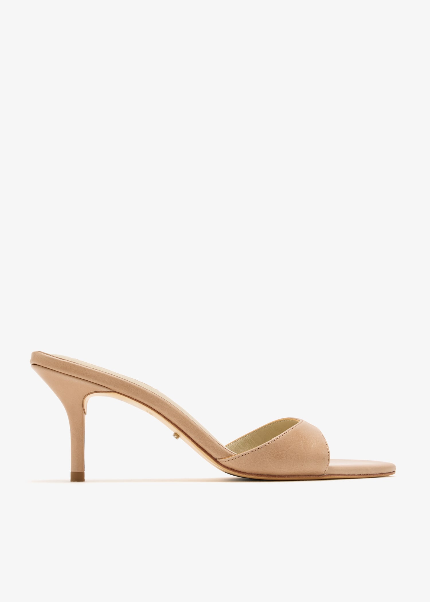 

Hallie mules, Beige