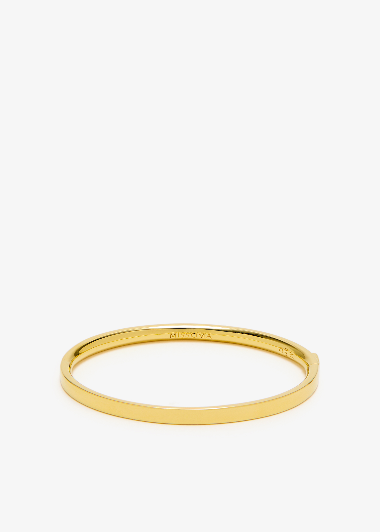 

Classic hinged bangle, Gold