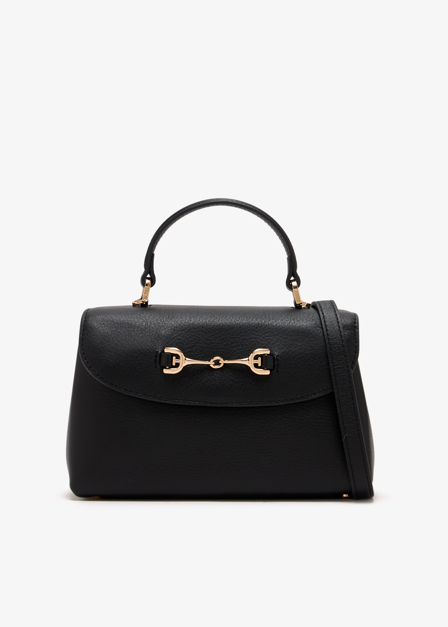

Loraine top-handle bag, Black
