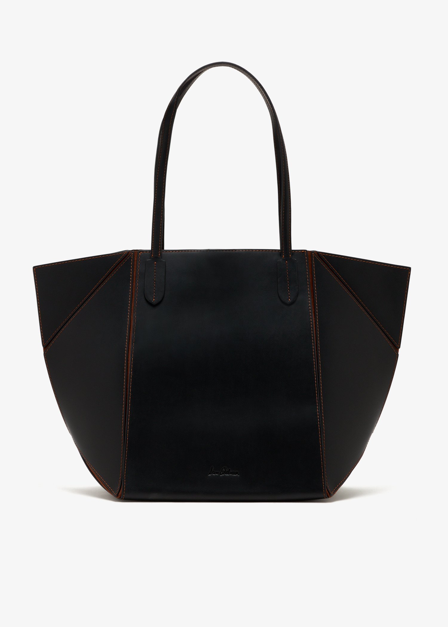 

West Large convertible tote bag, Black