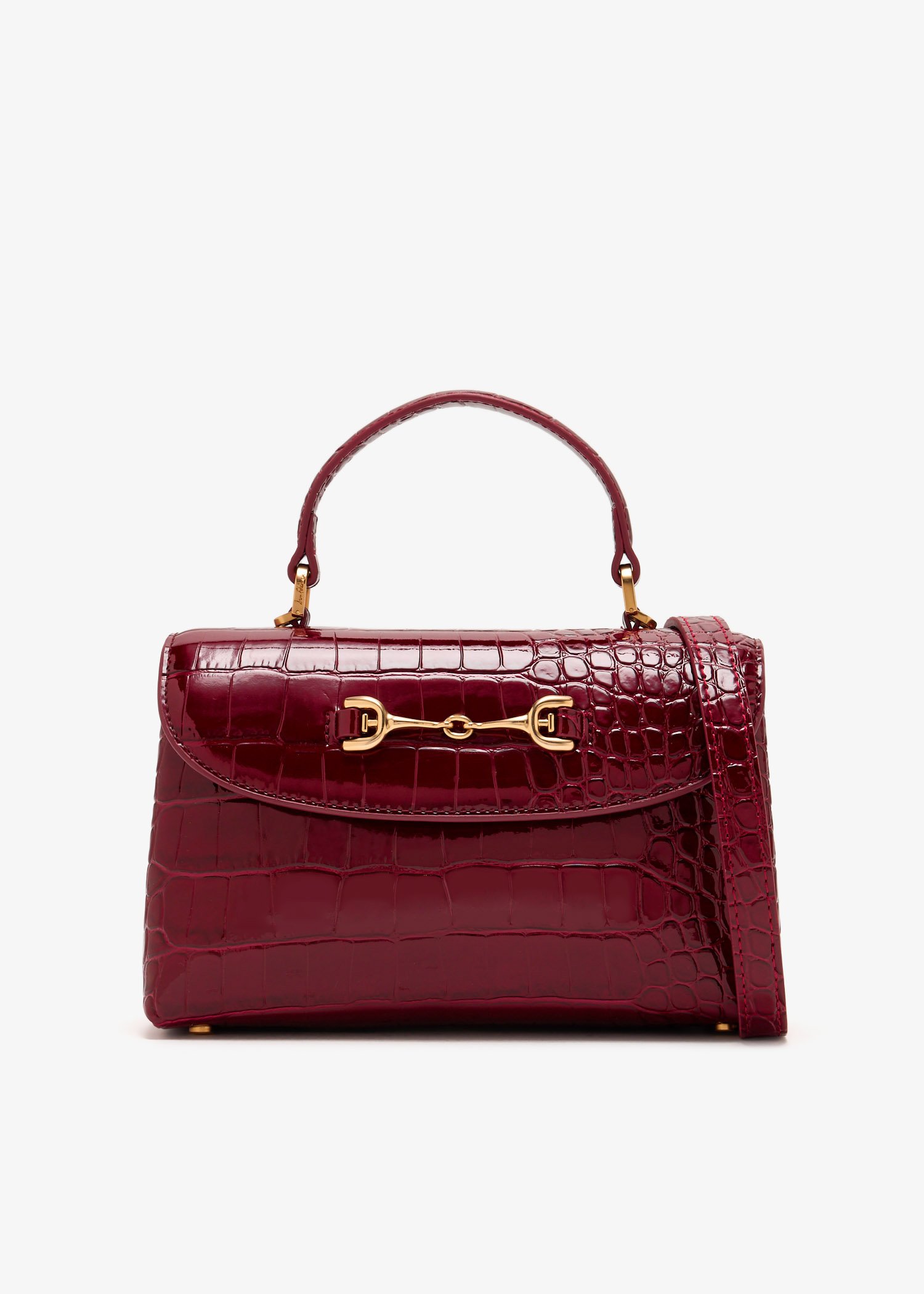 

Loraine top-handle bag, Red