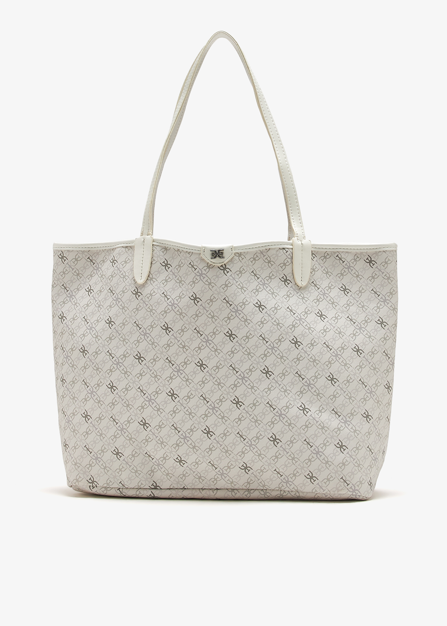 

Harper medium shopper tote bag, White