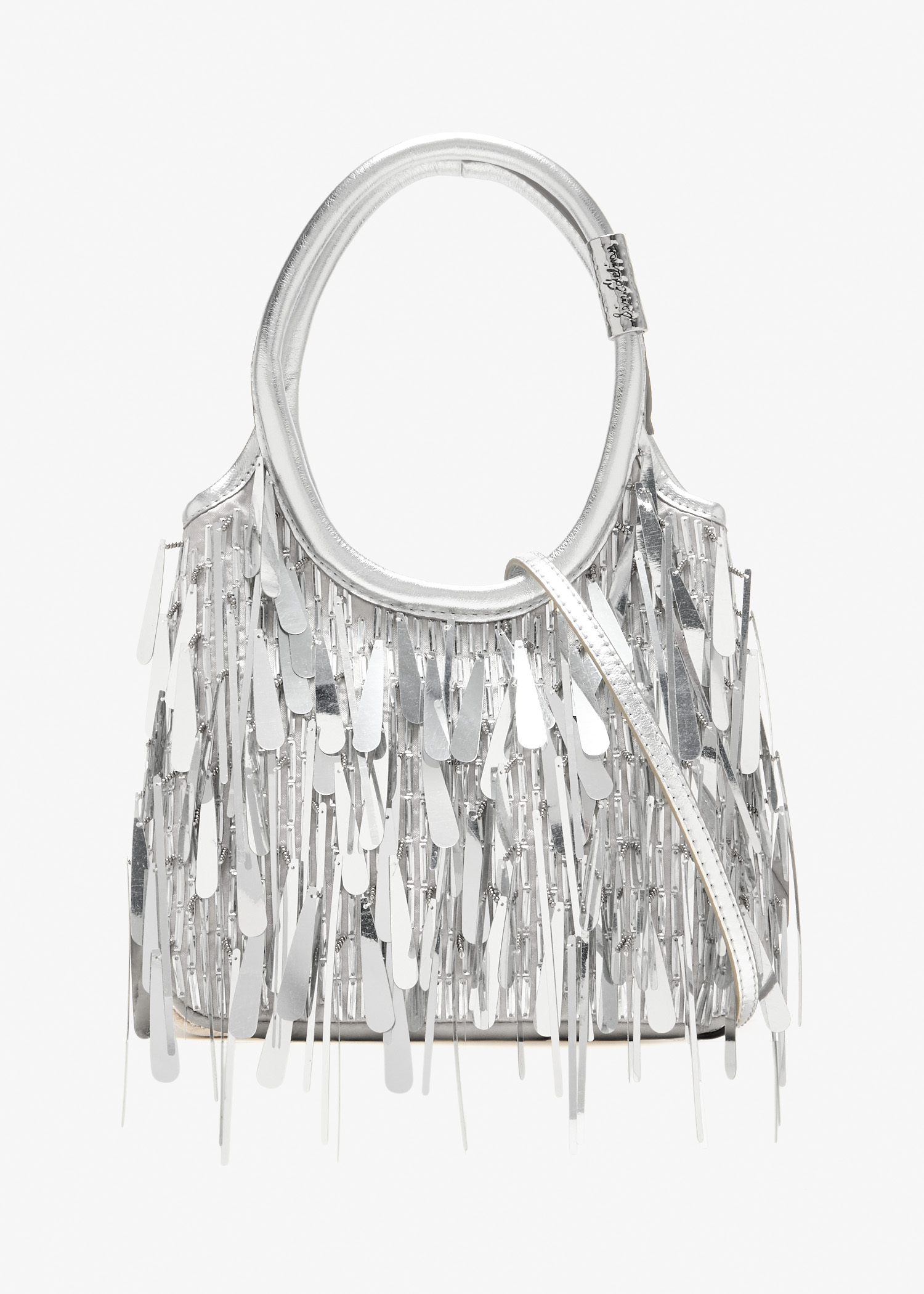 

Estelle mini tote bag, Silver